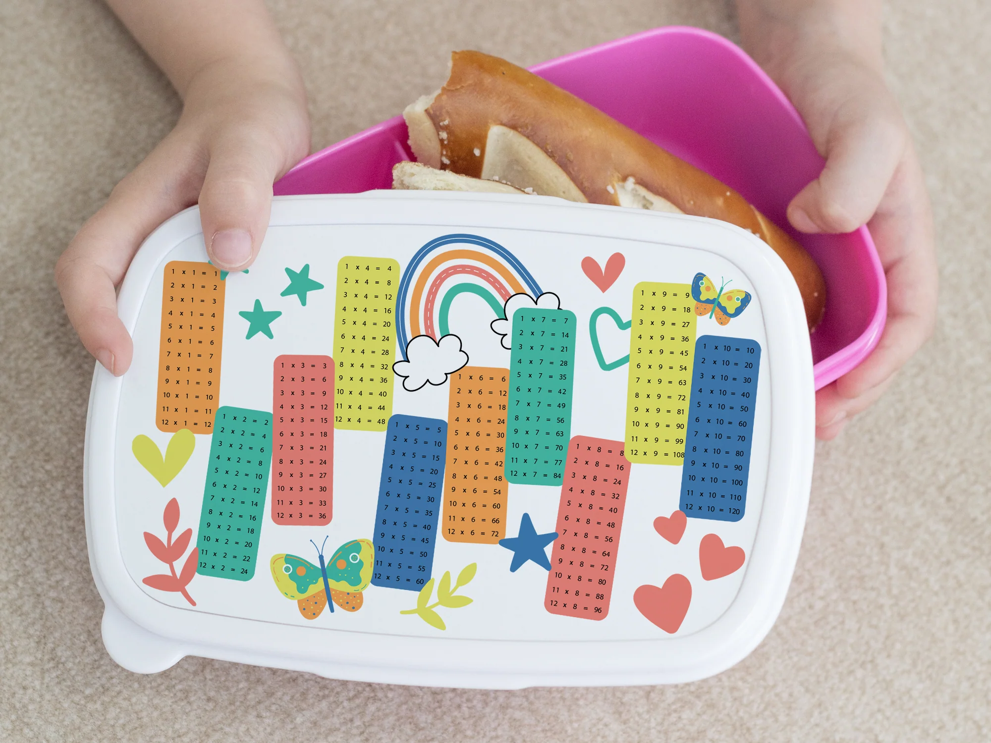 1x1 Brotdose für Kinder zum Rechnen Lernen - Image 3