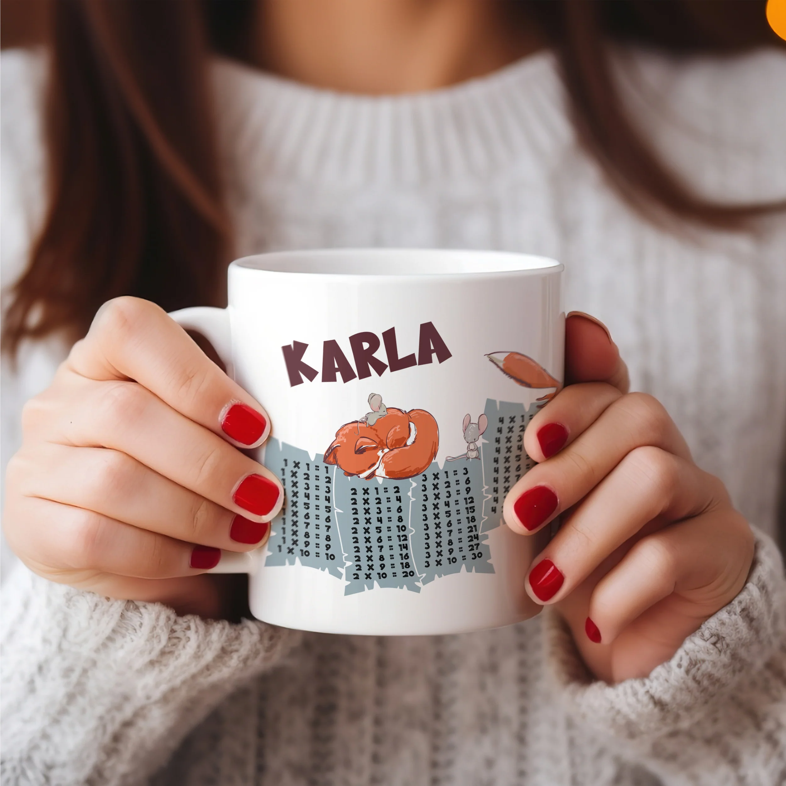 1x1 Tasse Fuchs & Maus - Image 4