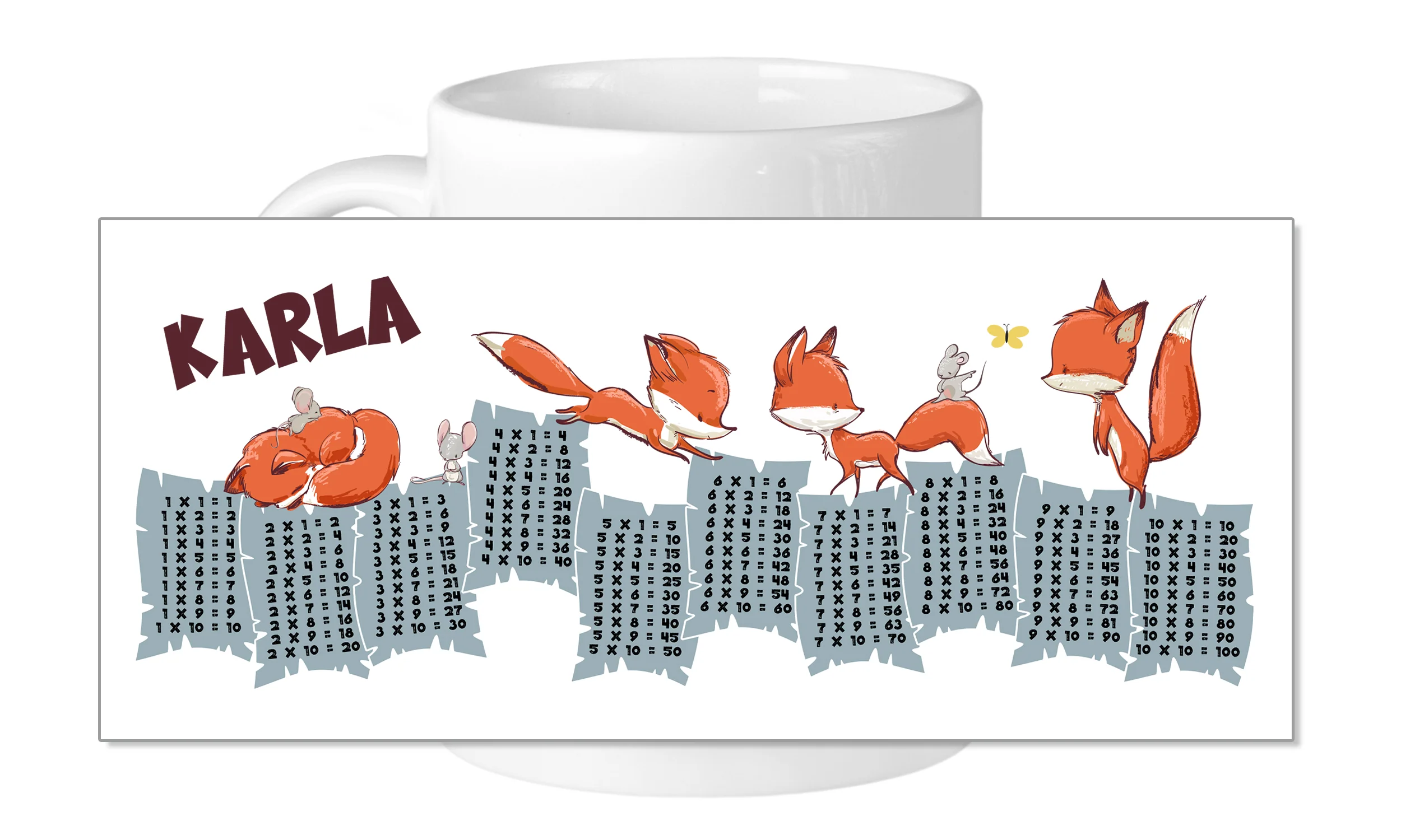 1x1 Tasse Fuchs & Maus - Image 5
