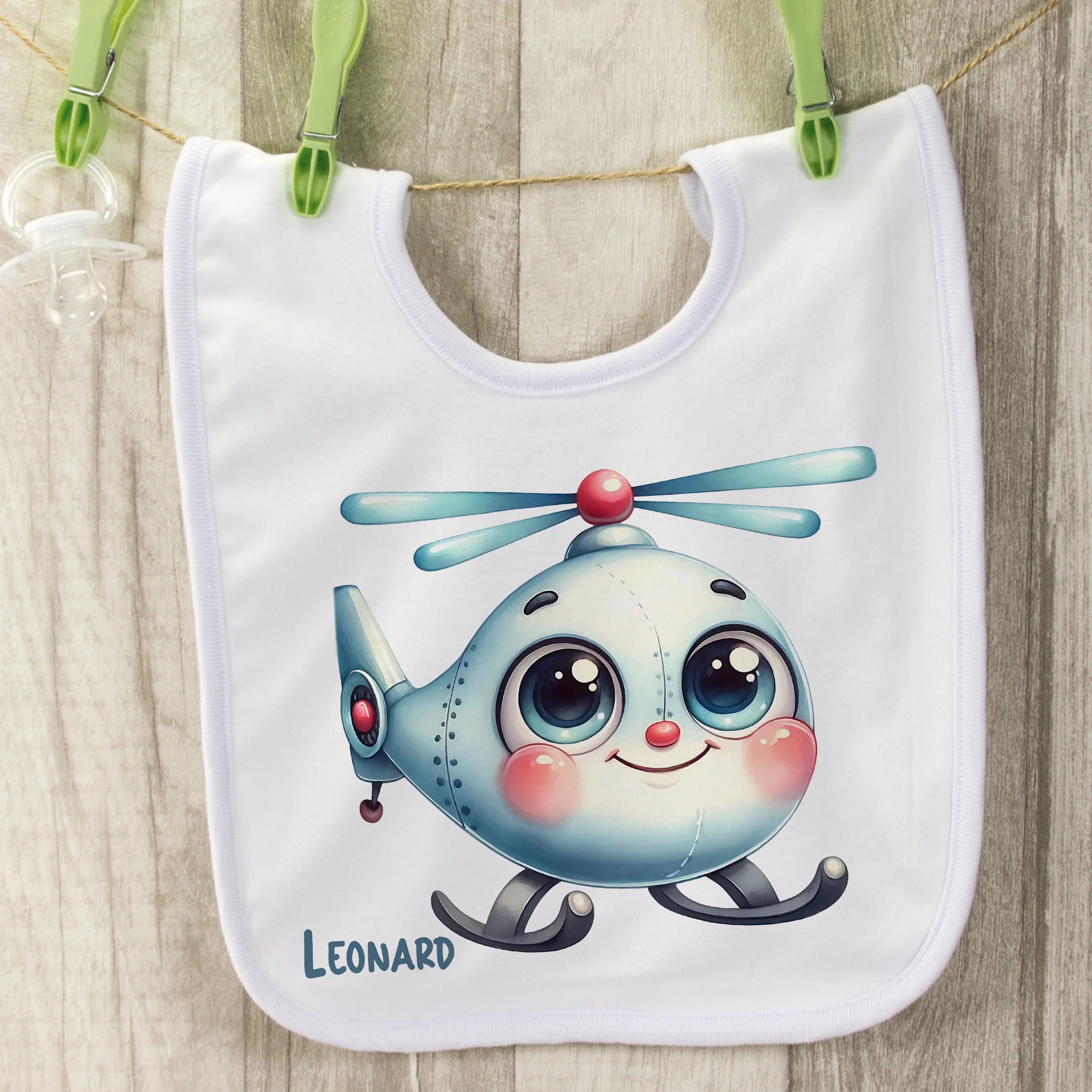 Baby Lätzchen Helikopter - Image 2