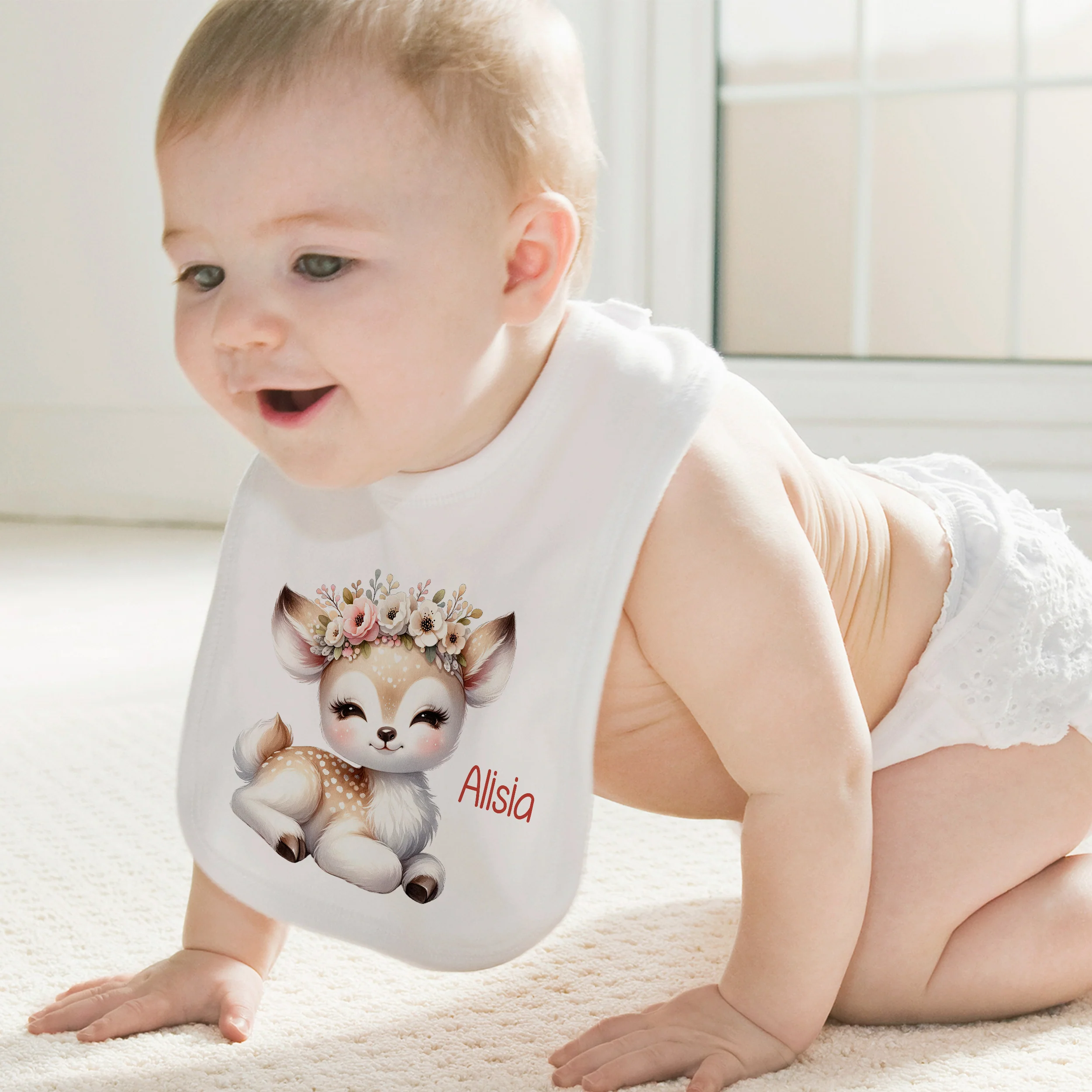 Baby Lätzchen Reh - Image 3