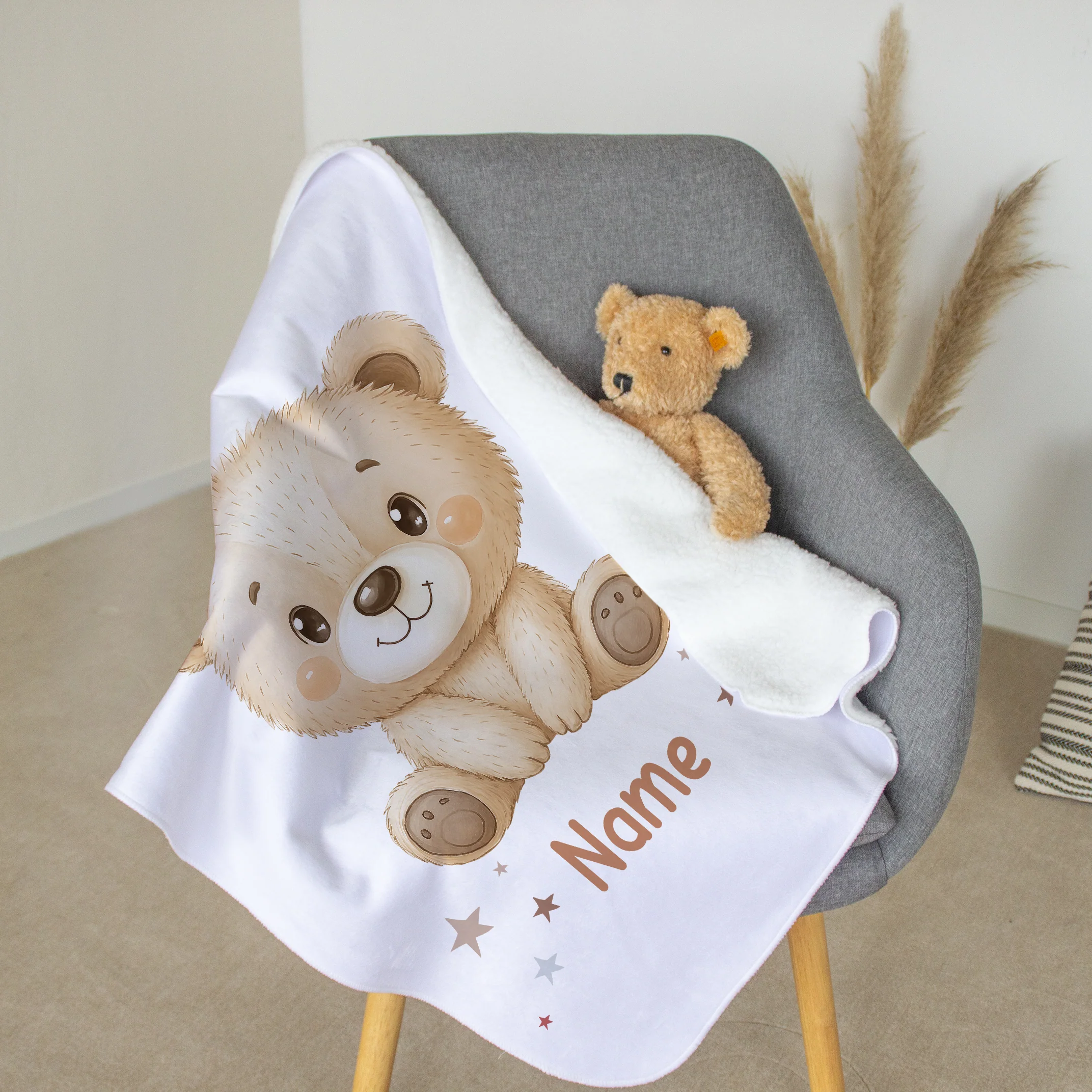 Babydecke mit süßem Bärenmotiv - Image 4