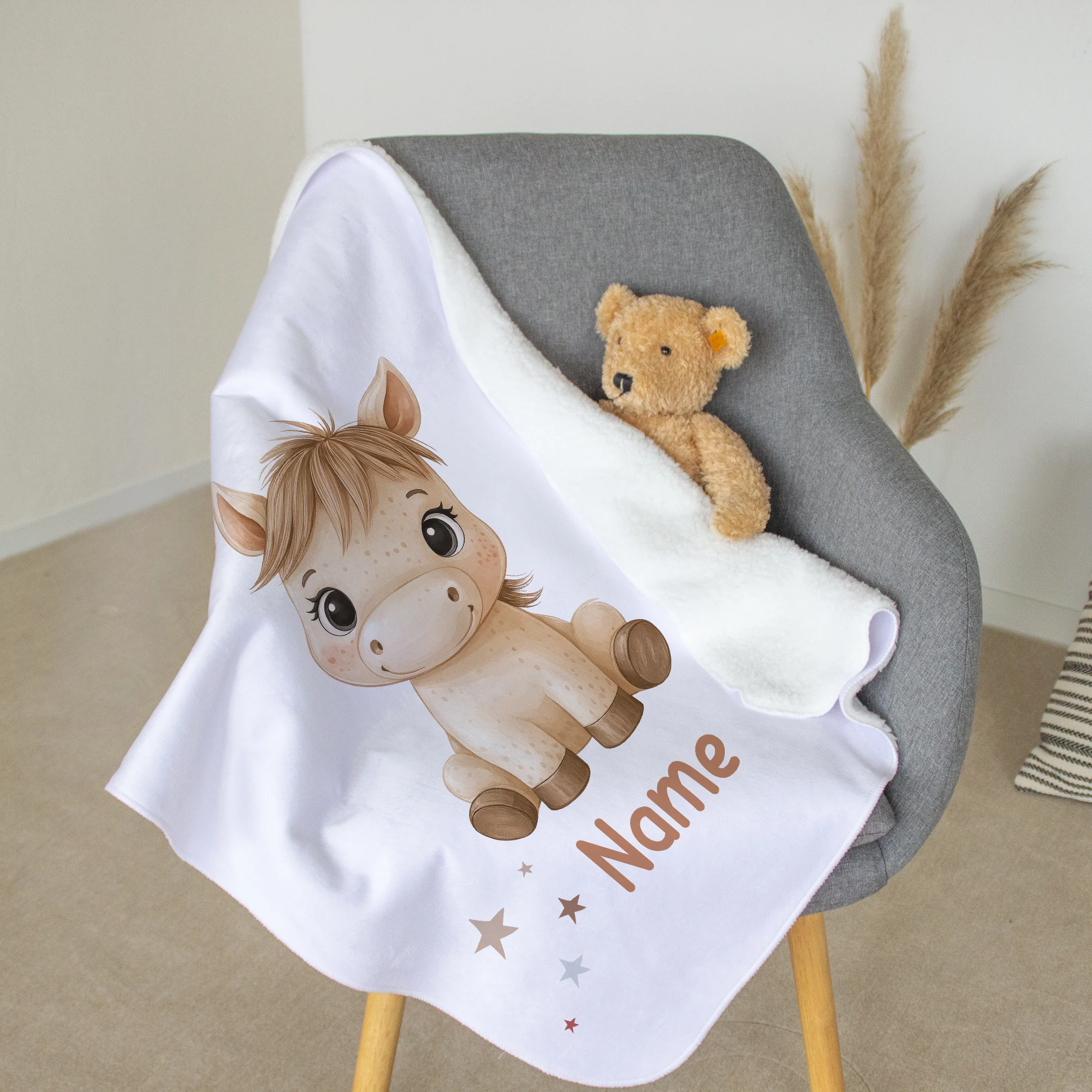 Babydecke Pferd - Image 4