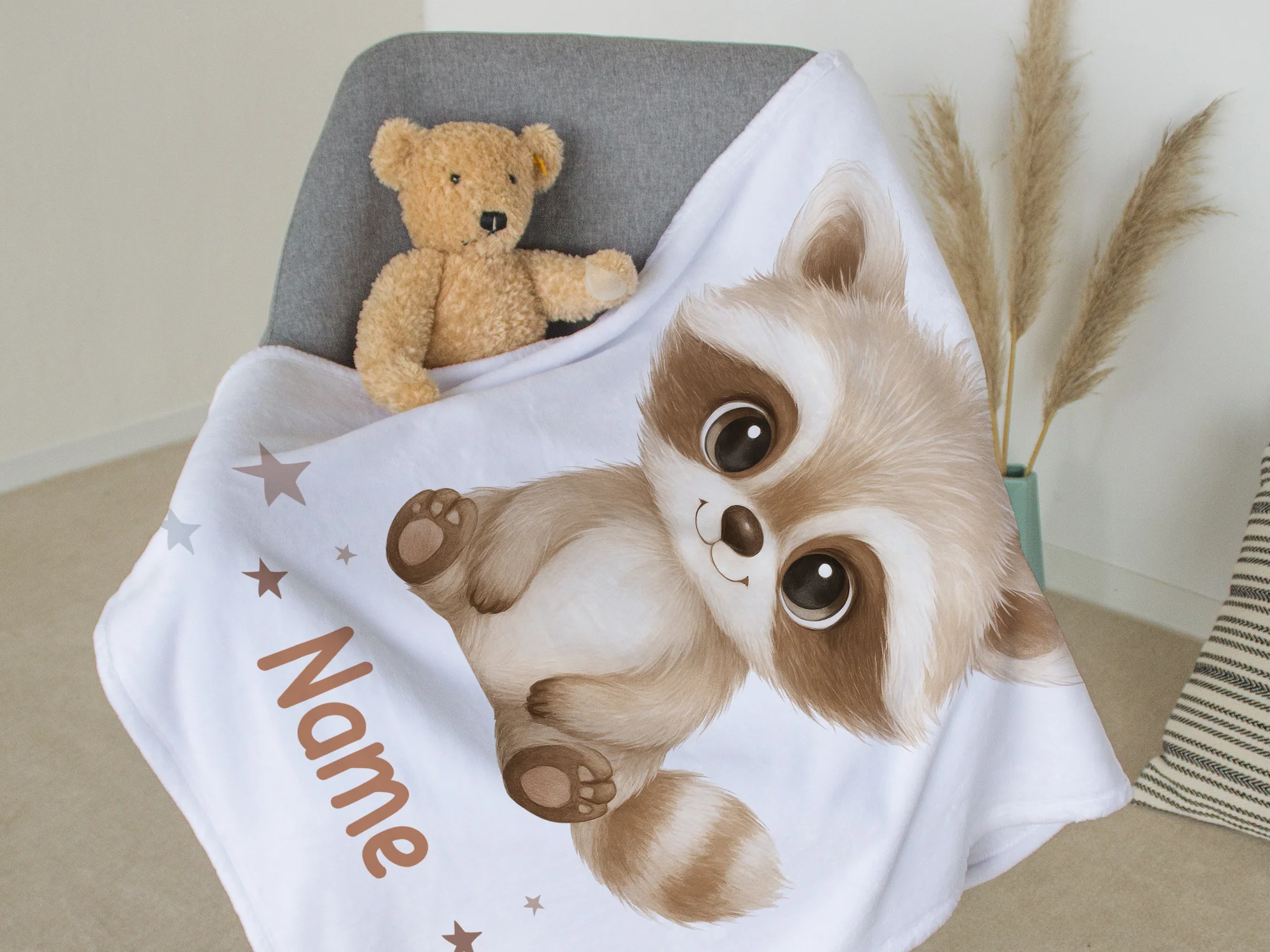 Babydecke Waschbär - Image 3