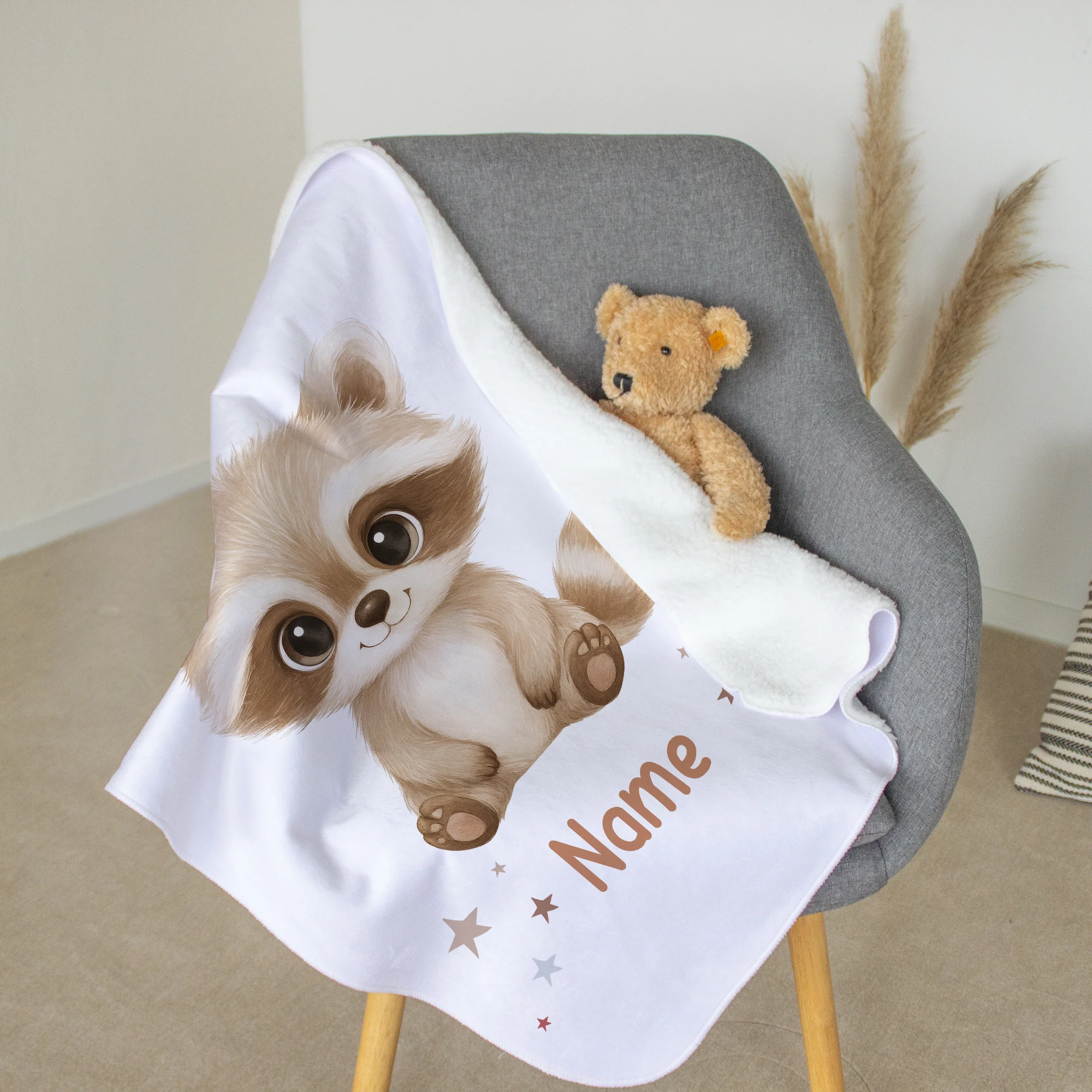 Babydecke Waschbär - Image 4