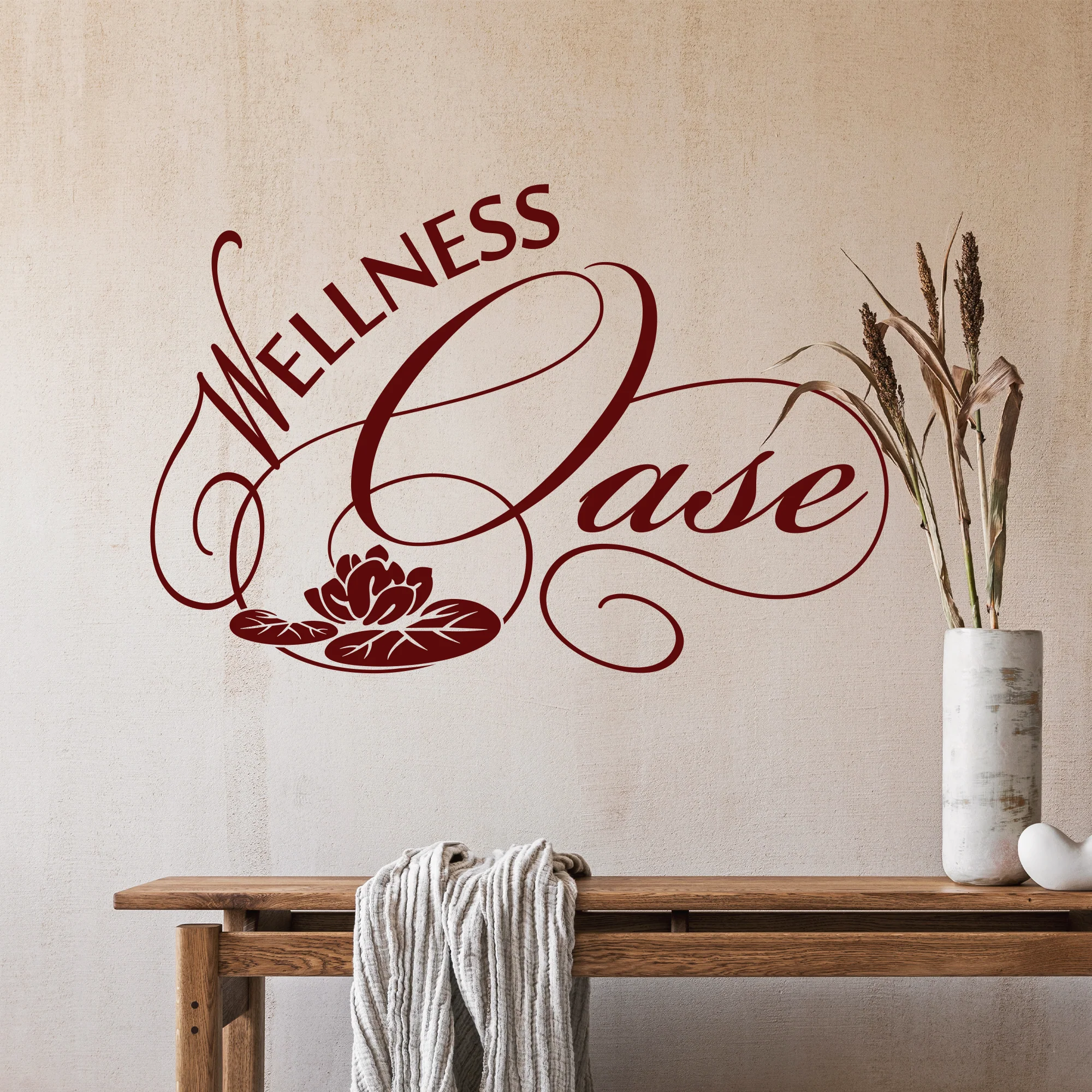Badezimmer Wandtattoo Wellness Oase - Image 3