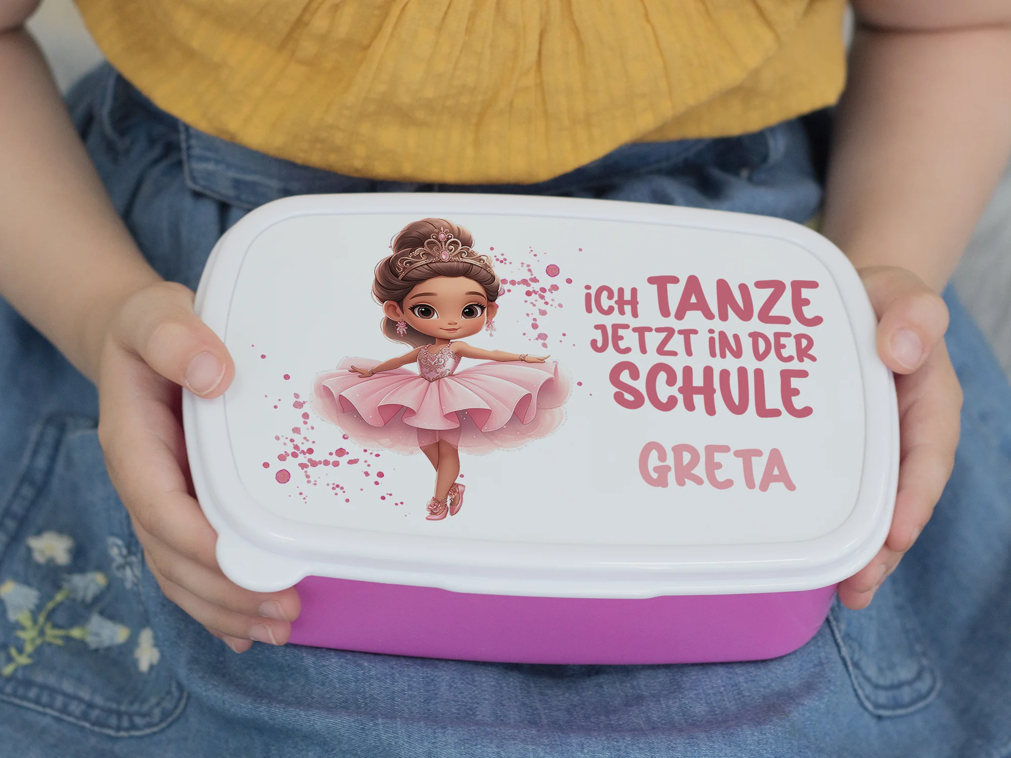 Brotdose mit Ballerina - Für kleine Tänzerinnen - Image 4