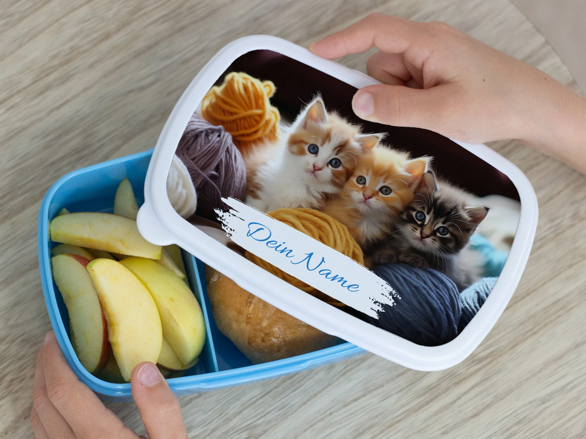 Brotdose mit Katzen - Image 3