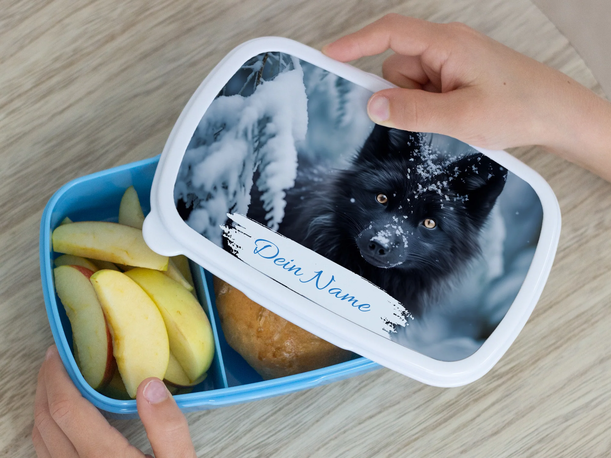 Brotdose mit Wolf - Image 3