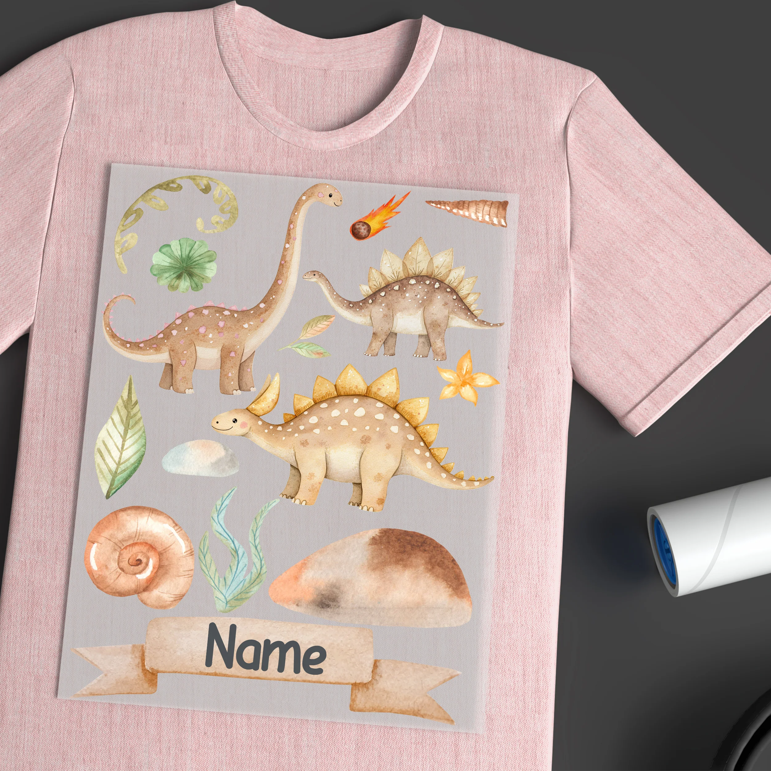 Bügelbild Set Dino-Motiv - Abenteuer für kleine Entdecker - Image 4