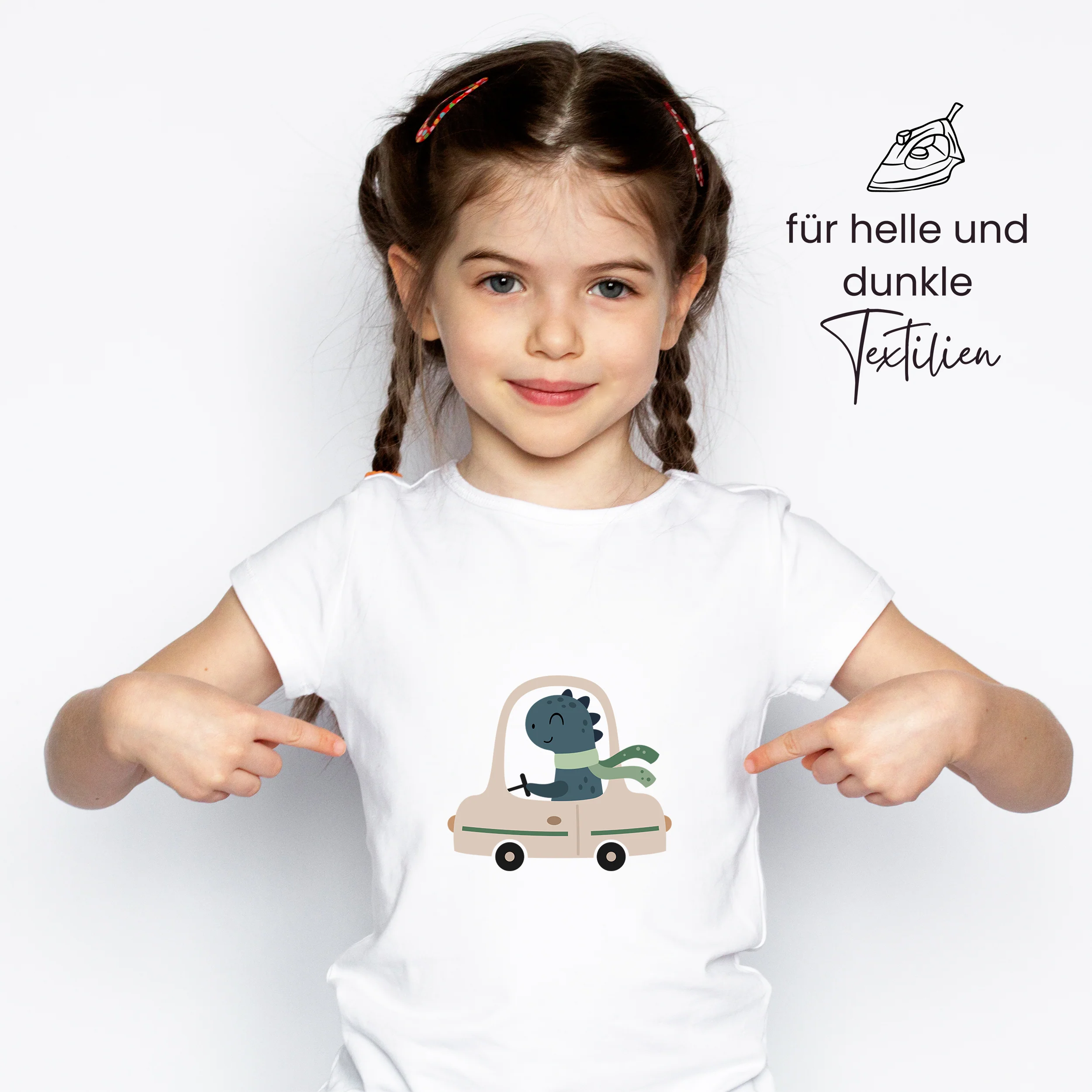 Bügelbild Set Dinosaurier - Abenteuerliche Kreativität für Kinder - Image 3