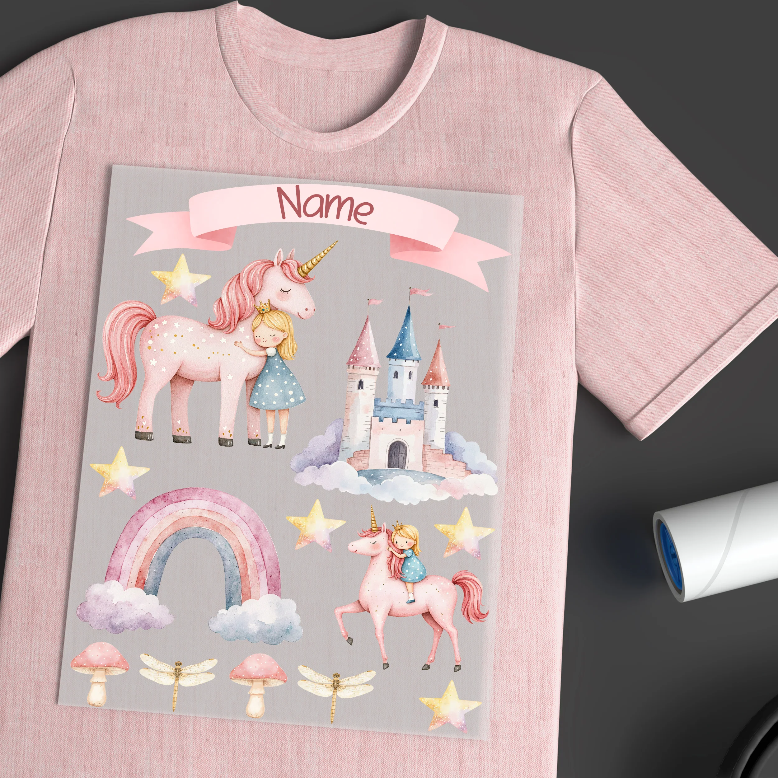 Bügelbild Set Einhorn - Magische Abenteuer für Kinder - Image 4