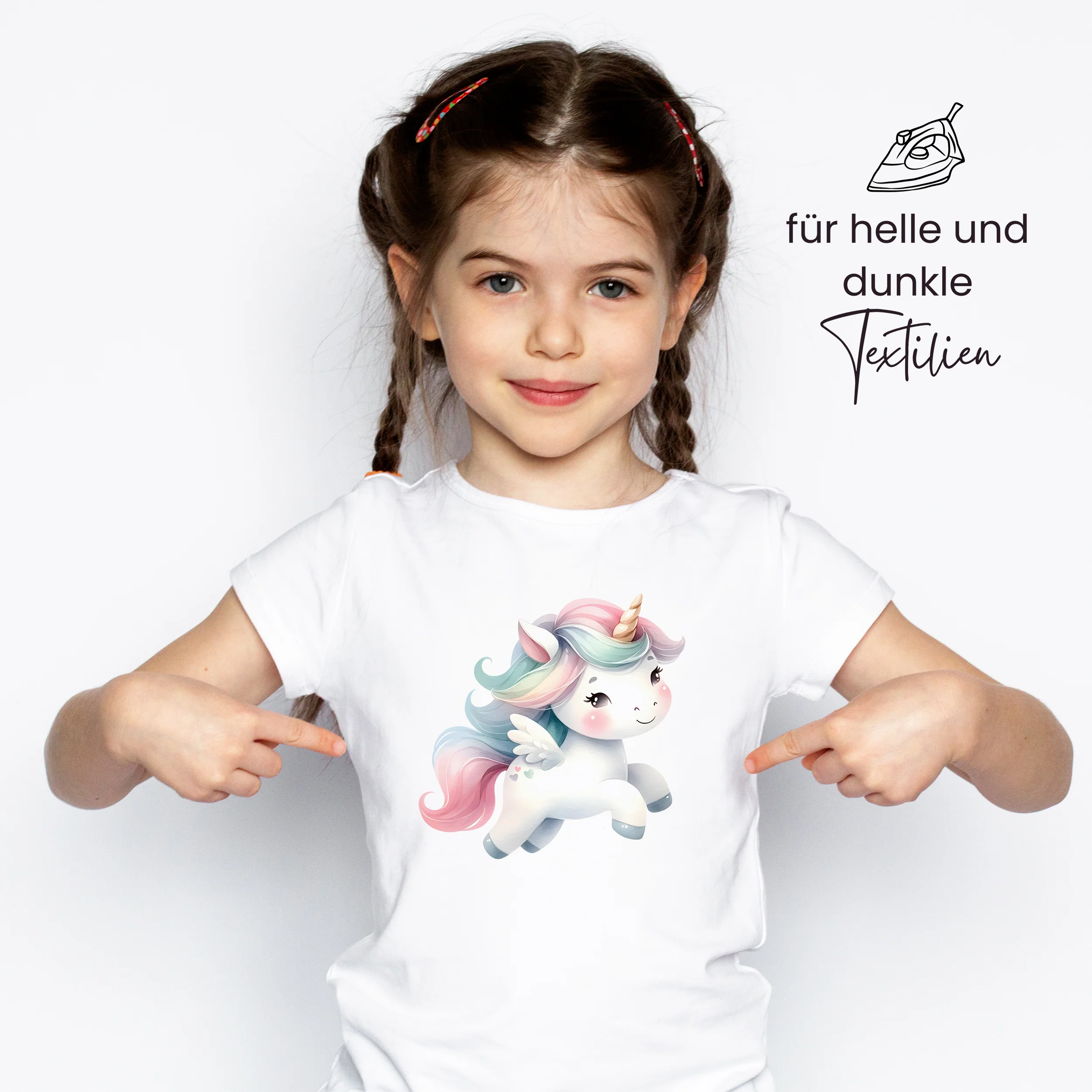 Bügelbild Set Einhorn - Magische Momente für Groß und Klein - Image 3