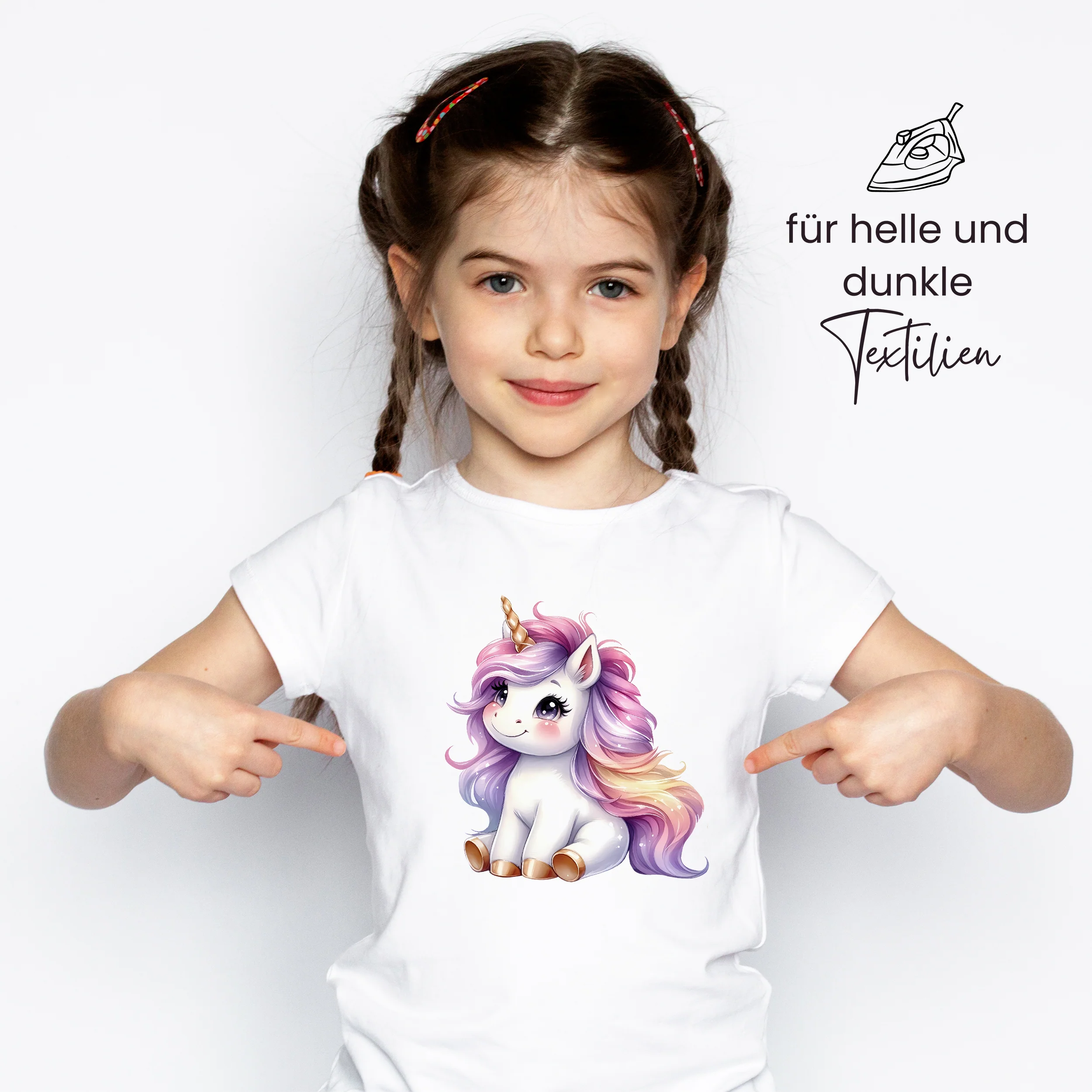 Bügelbild Set Einhorn - Magische Momente für Kinder - Image 3