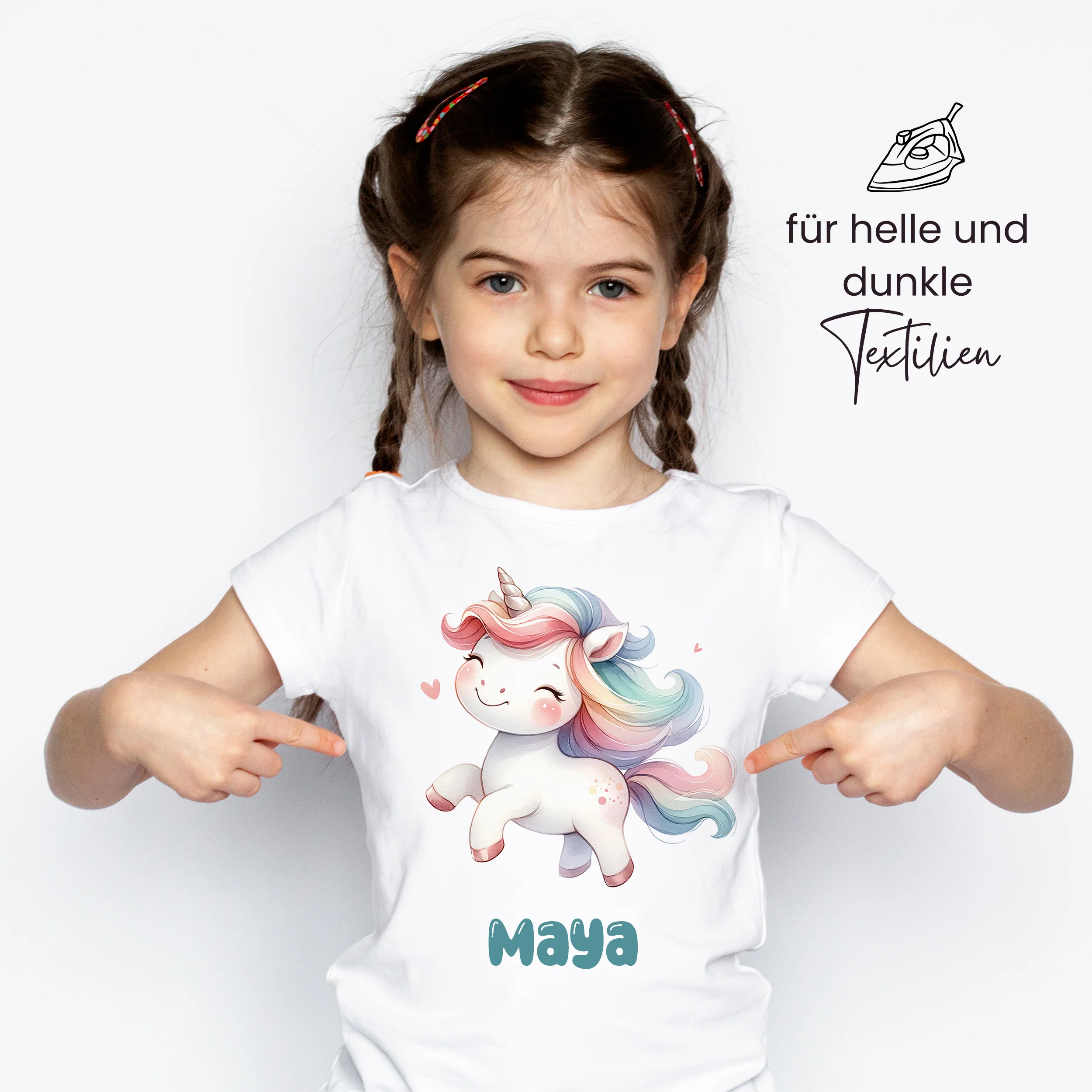 Bügelbild Set Einhorn - Magische Momente für Kinder - Image 3