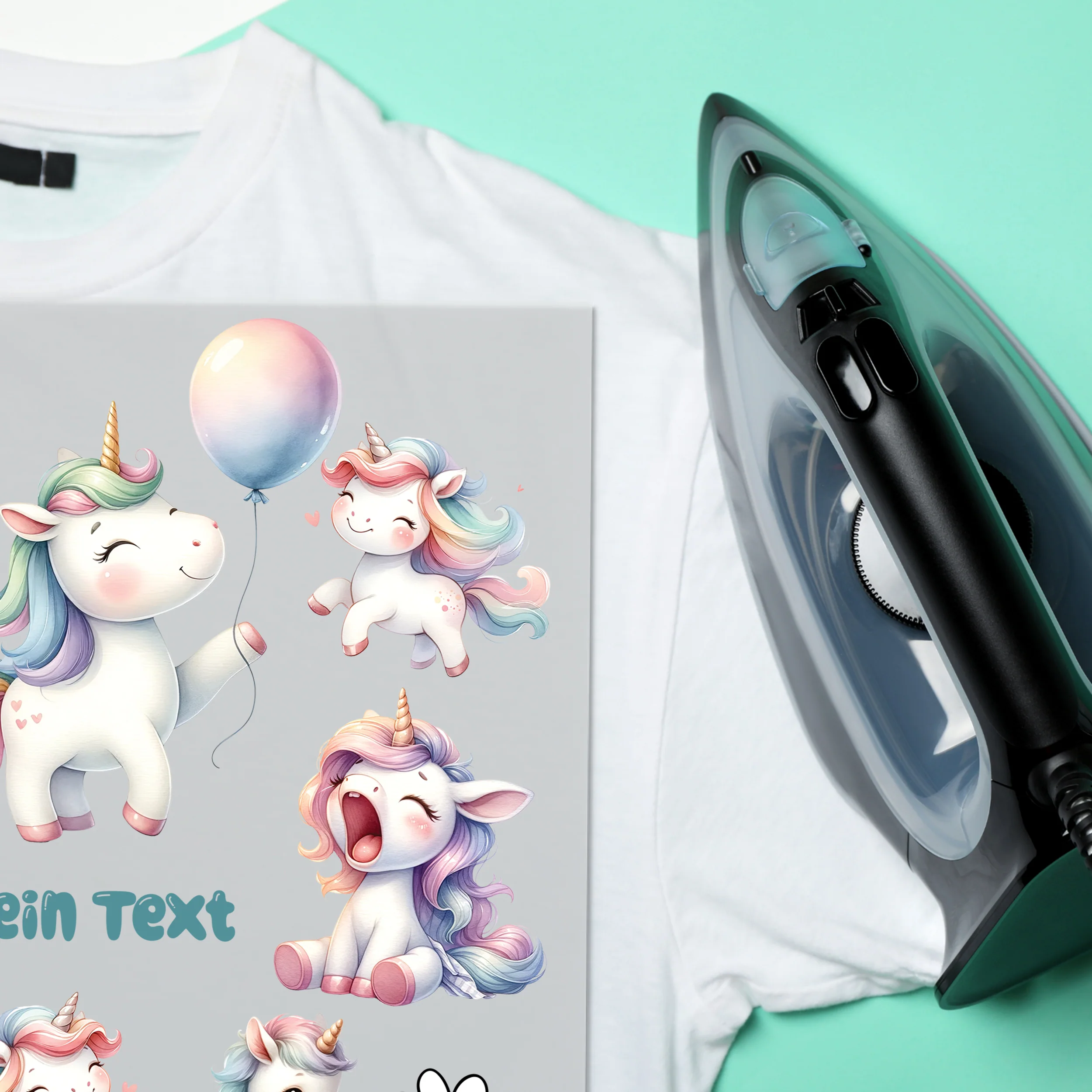 Bügelbild Set Einhorn - Magische Momente für Kinder - Image 5