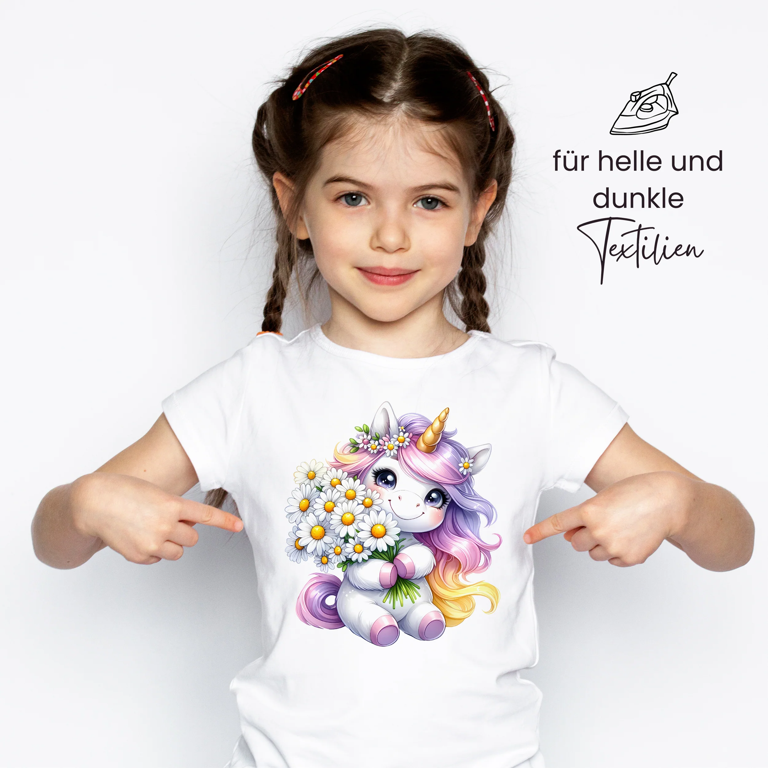 Bügelbild Set Einhorn - Verzaubernde Momente für Kinder - Image 3