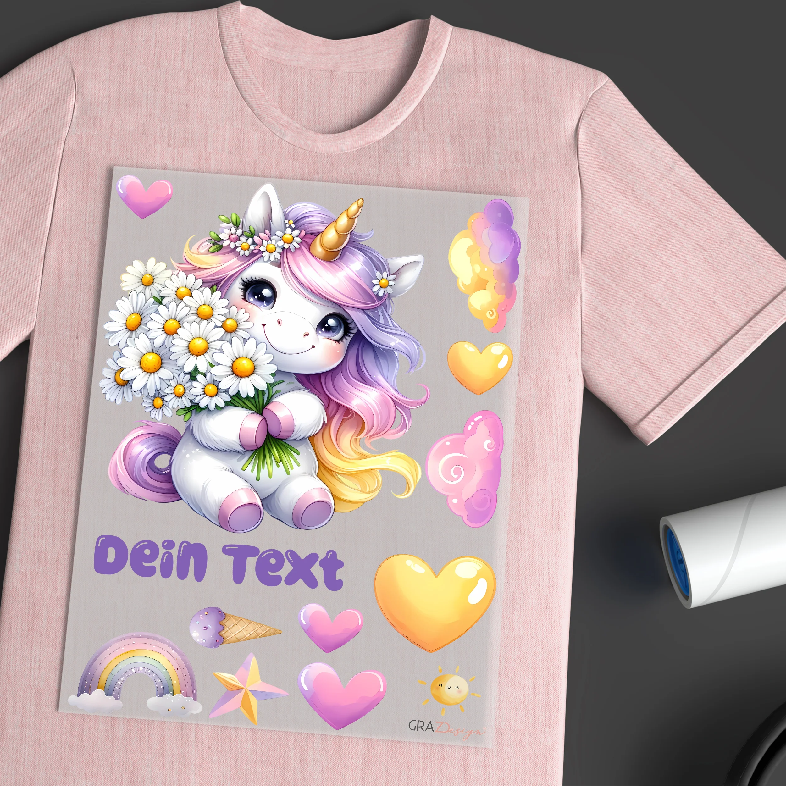 Bügelbild Set Einhorn - Verzaubernde Momente für Kinder - Image 4