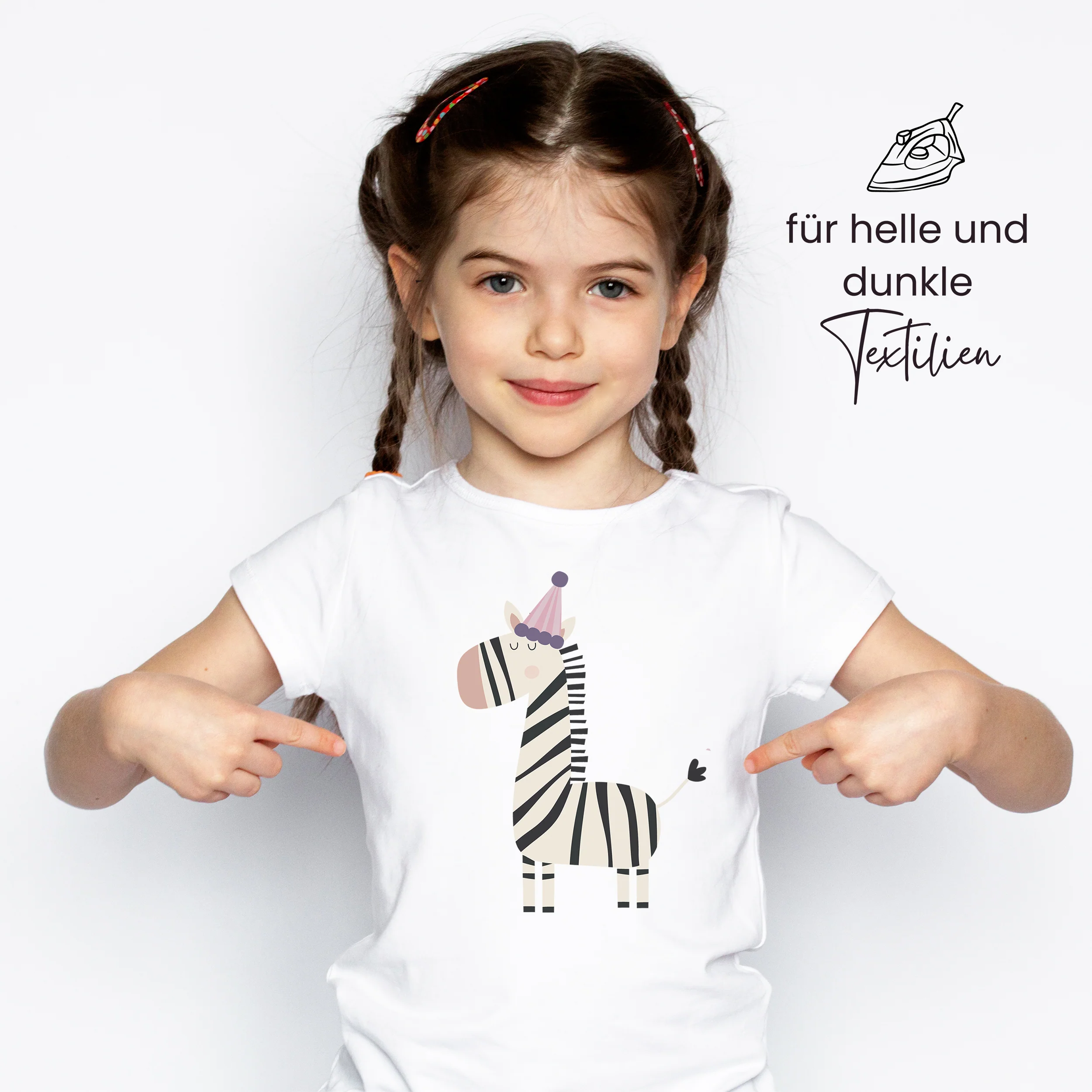 Bügelbild Set mit niedlichen Tieren - Für fröhliche Kinderfeste - Image 3