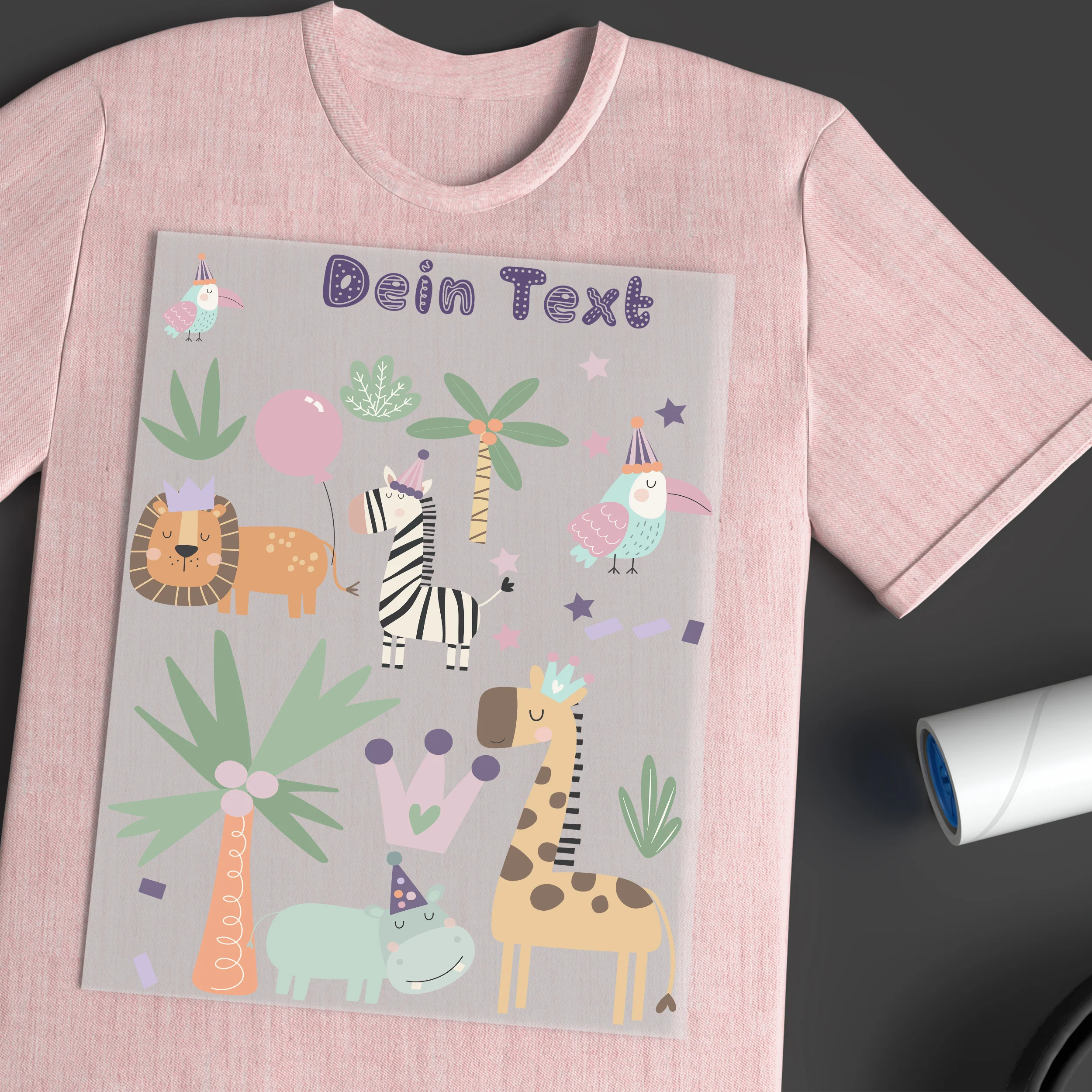 Bügelbild Set mit niedlichen Tieren - Für fröhliche Kinderfeste - Image 4