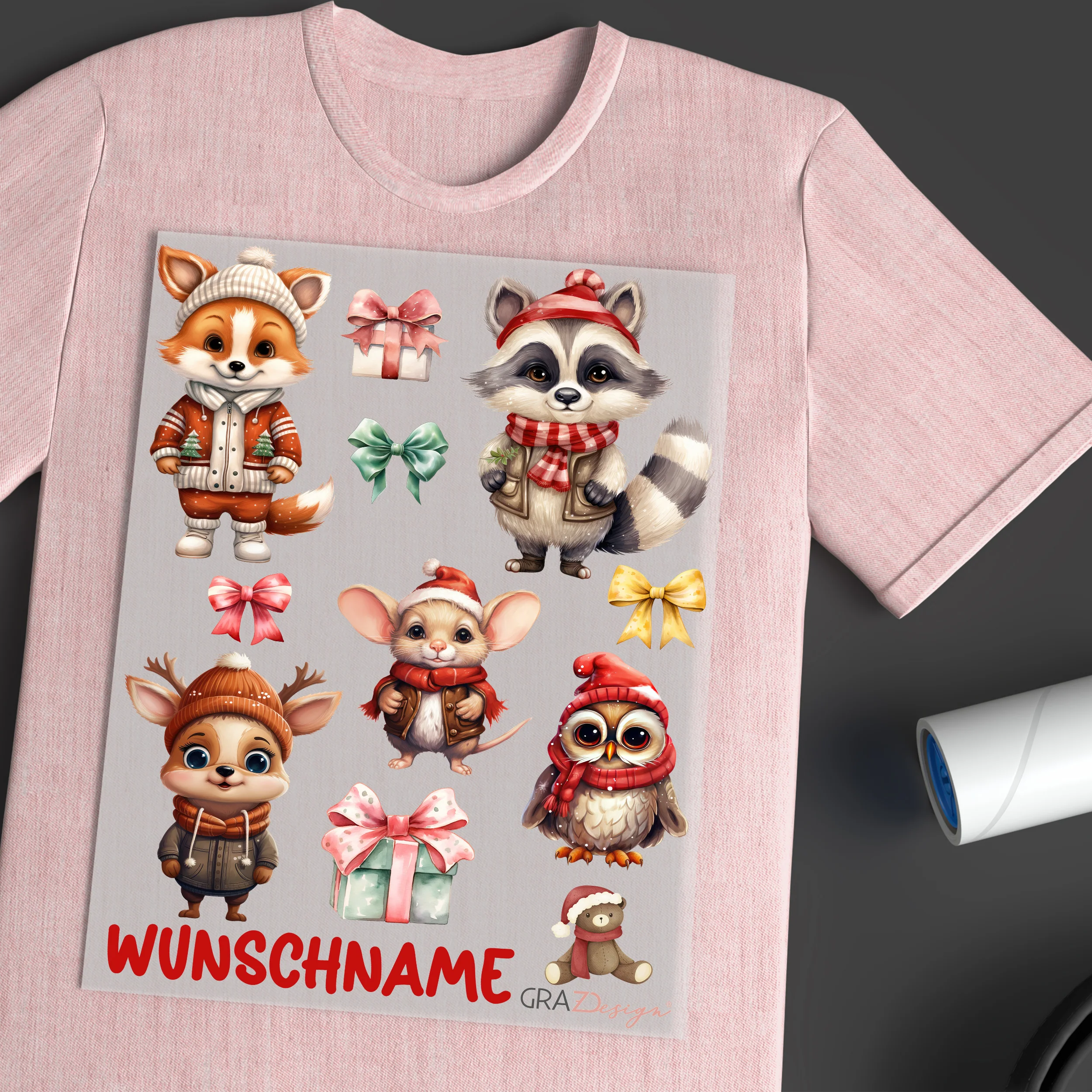 Bügelbild Set mit süßen Tiermotiven - Für kreative Bastelprojekte - Image 4