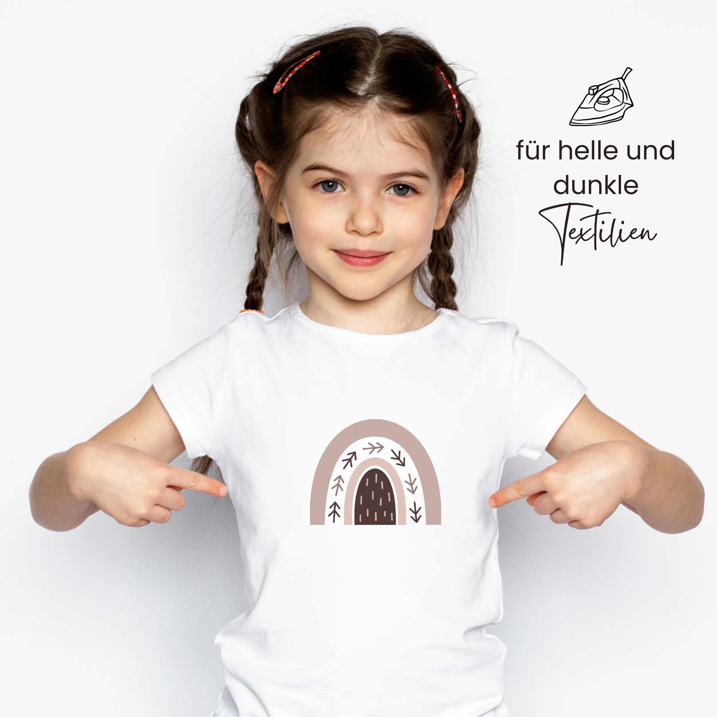 Bügelbild Set Regenbogen - Farbe für dein Zuhause - Image 3