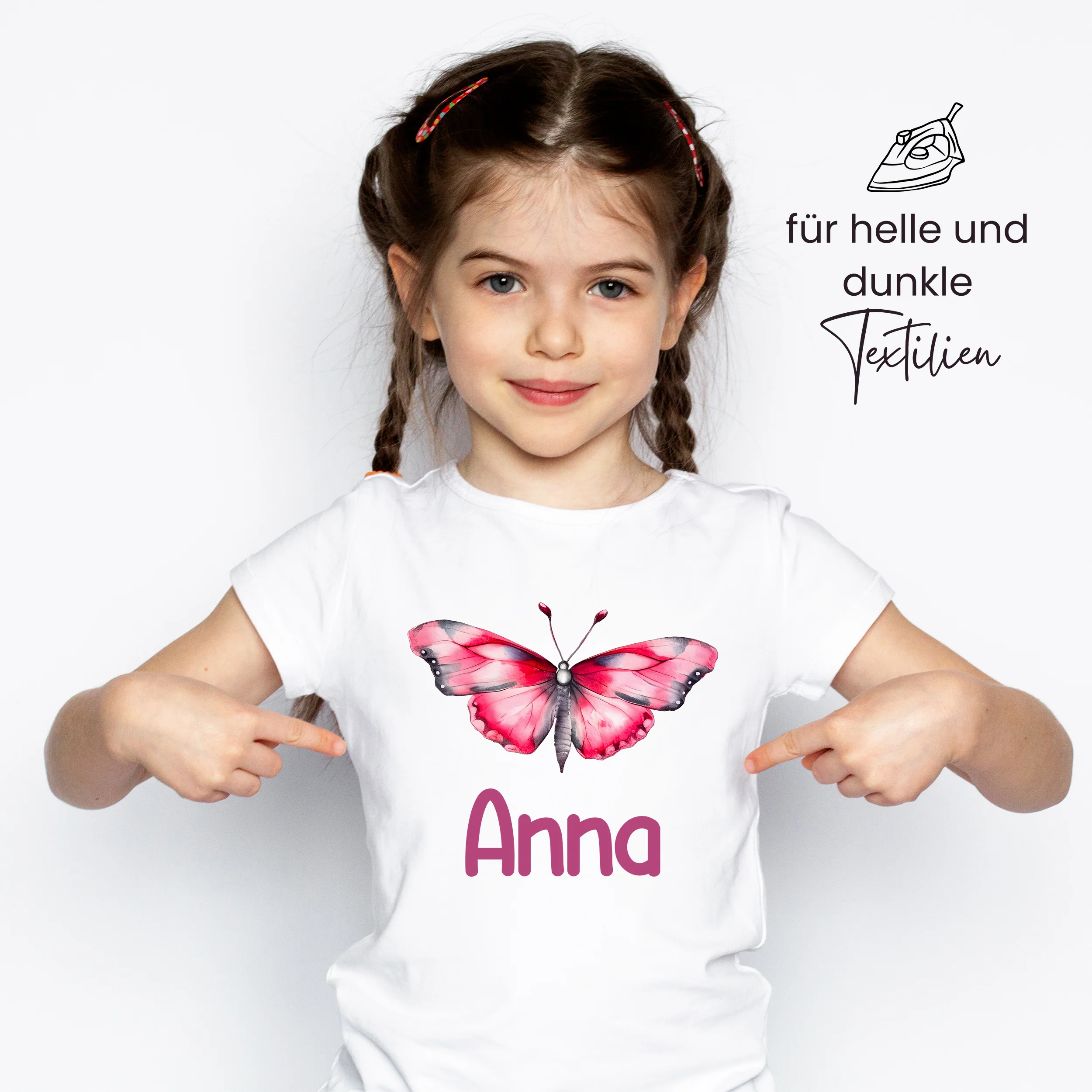 Bügelbild Set Schmetterling - Farbe für dein Leben - Image 3