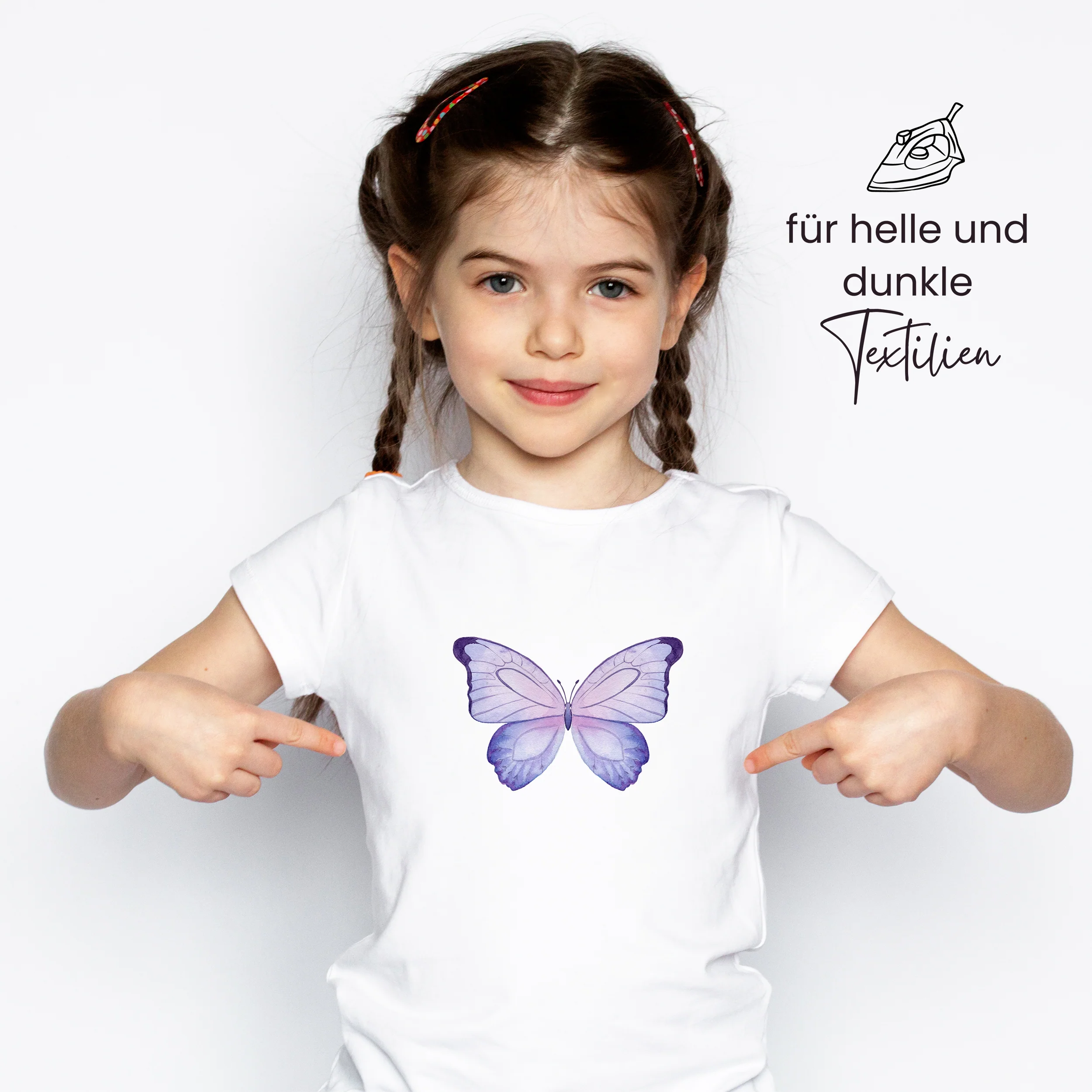 Bügelbild Set Schmetterlinge - Image 3