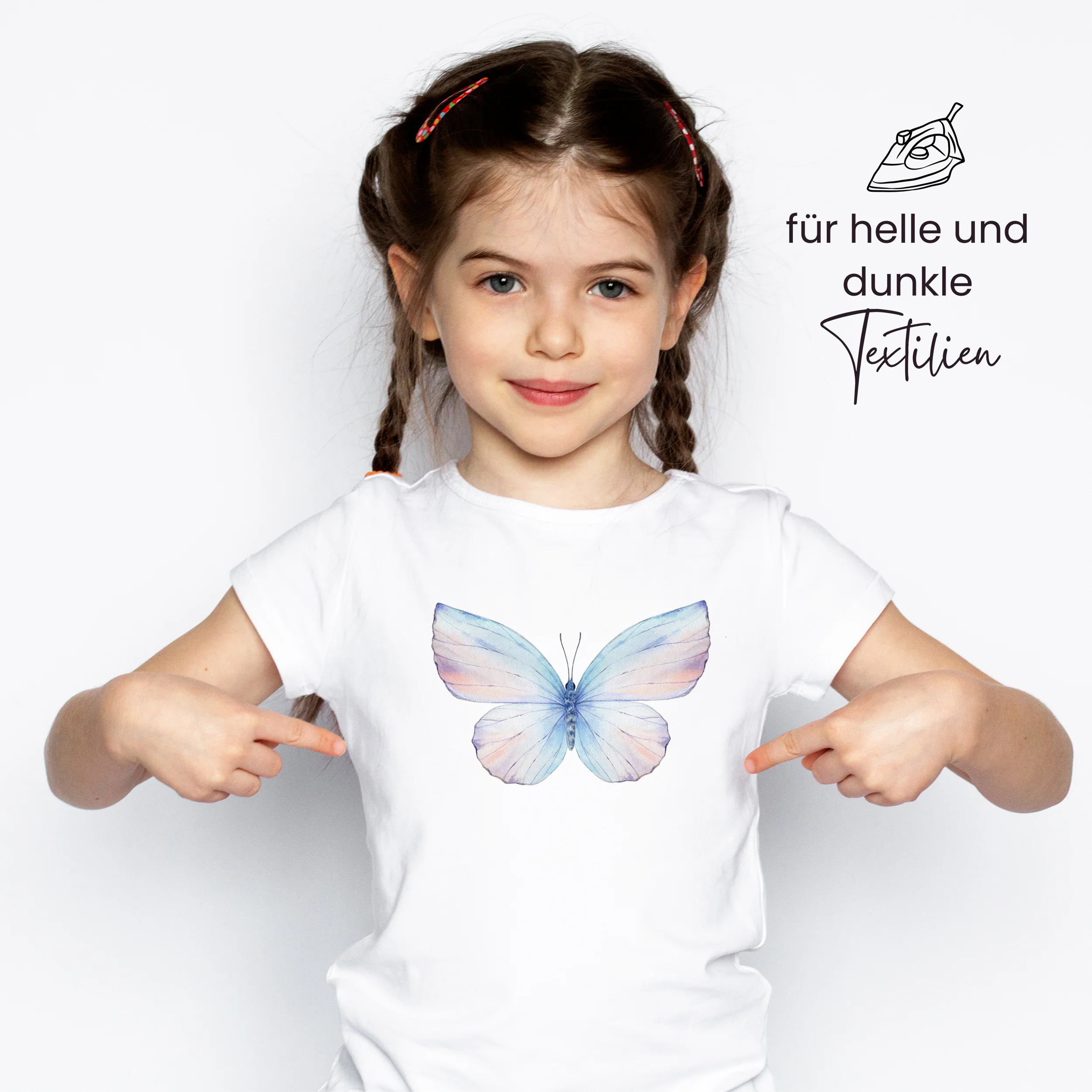 Bügelbild Set Schmetterlinge - Farbenfrohe Kindermomente - Image 3
