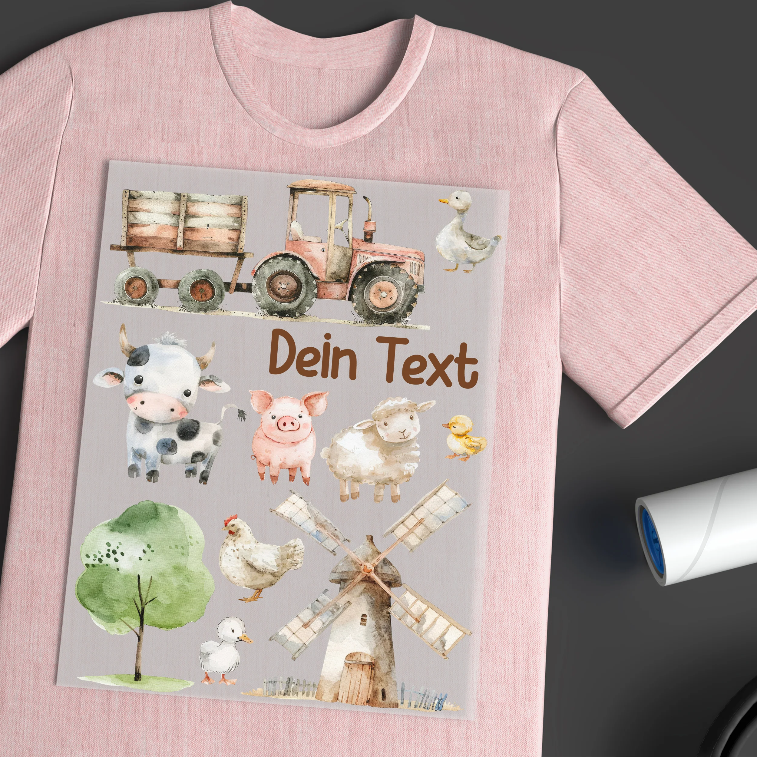 Bügelbild Set Trecker - Landliebe für kleine Bauernfreunde - Image 4