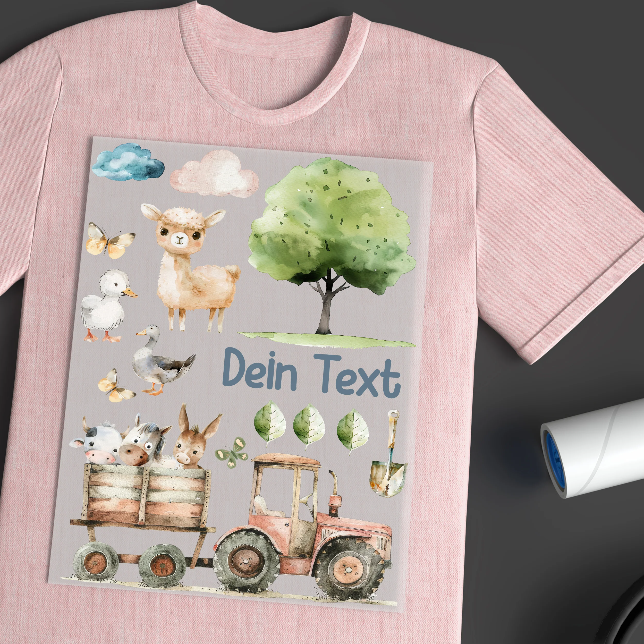 Bügelbild Set Trecker - Tierische Freude für kleine Abenteurer - Image 4
