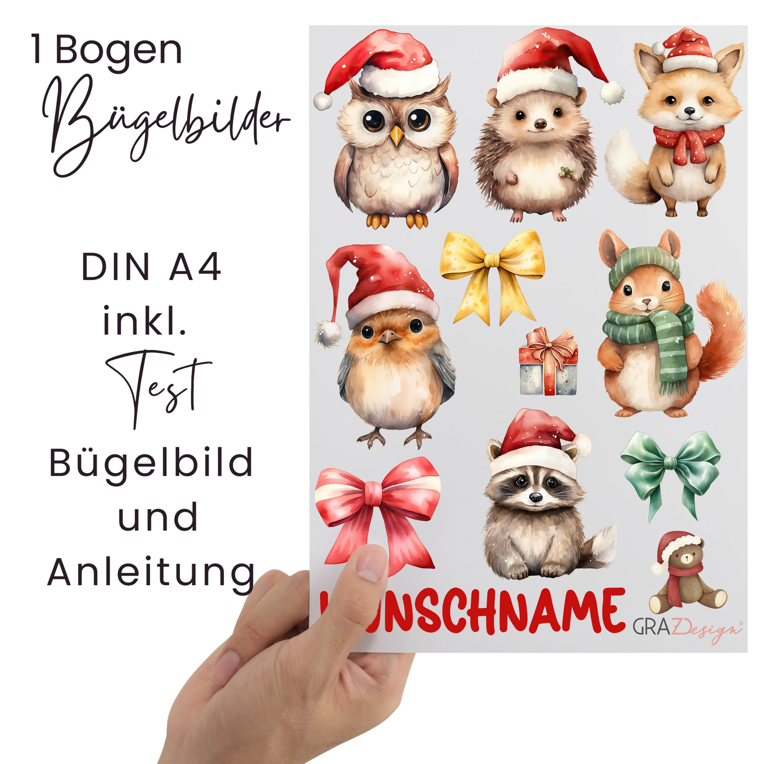 Bügelbild Set Weihnachtsfreude - Ein Fest für die Sinne - Image 2