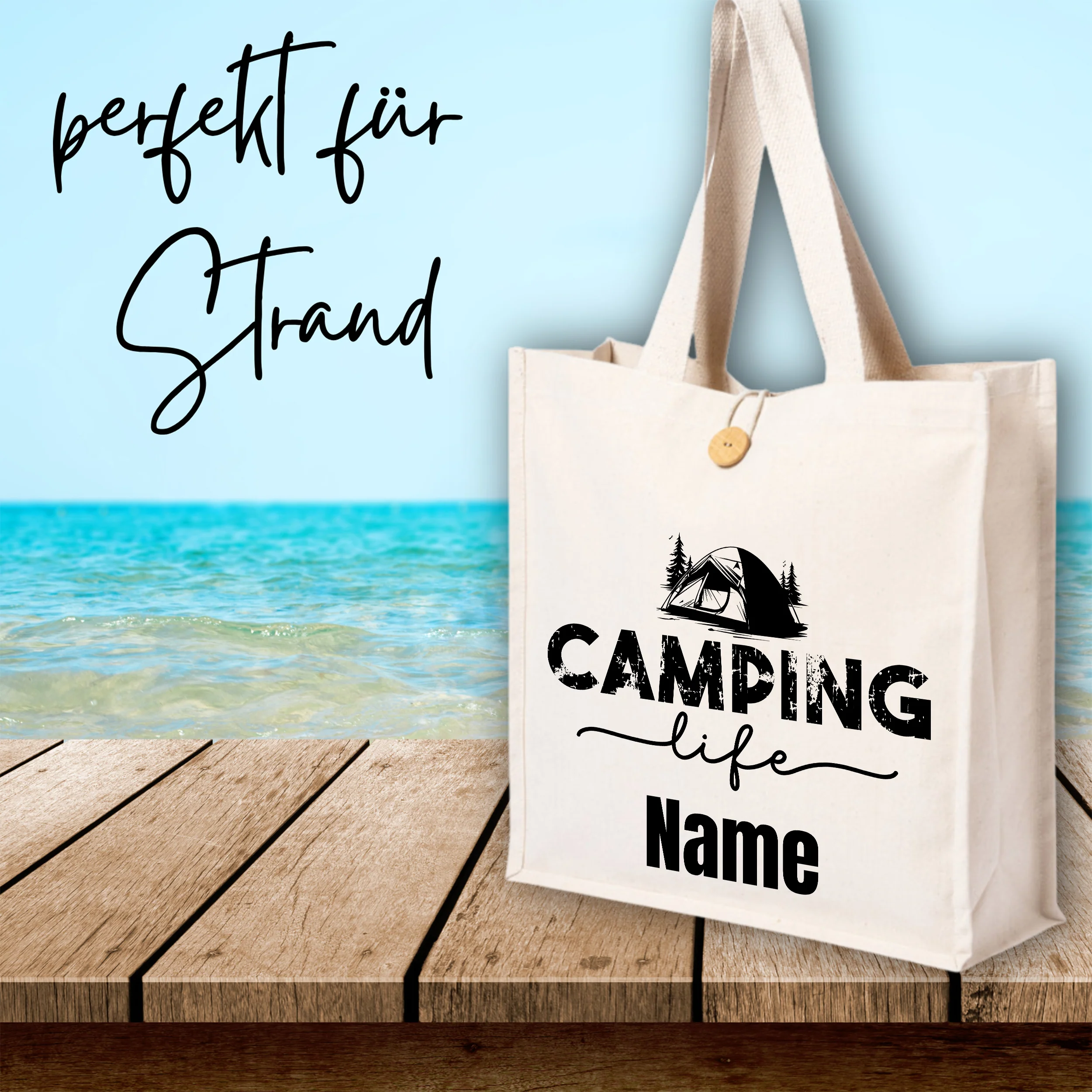 Camping Tasche mit persönlichem Namen - Image 4