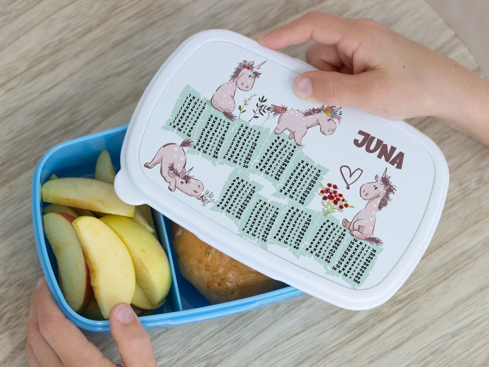 Das kleine 1x1 Brotdose Einhorn-Motiv - Image 3