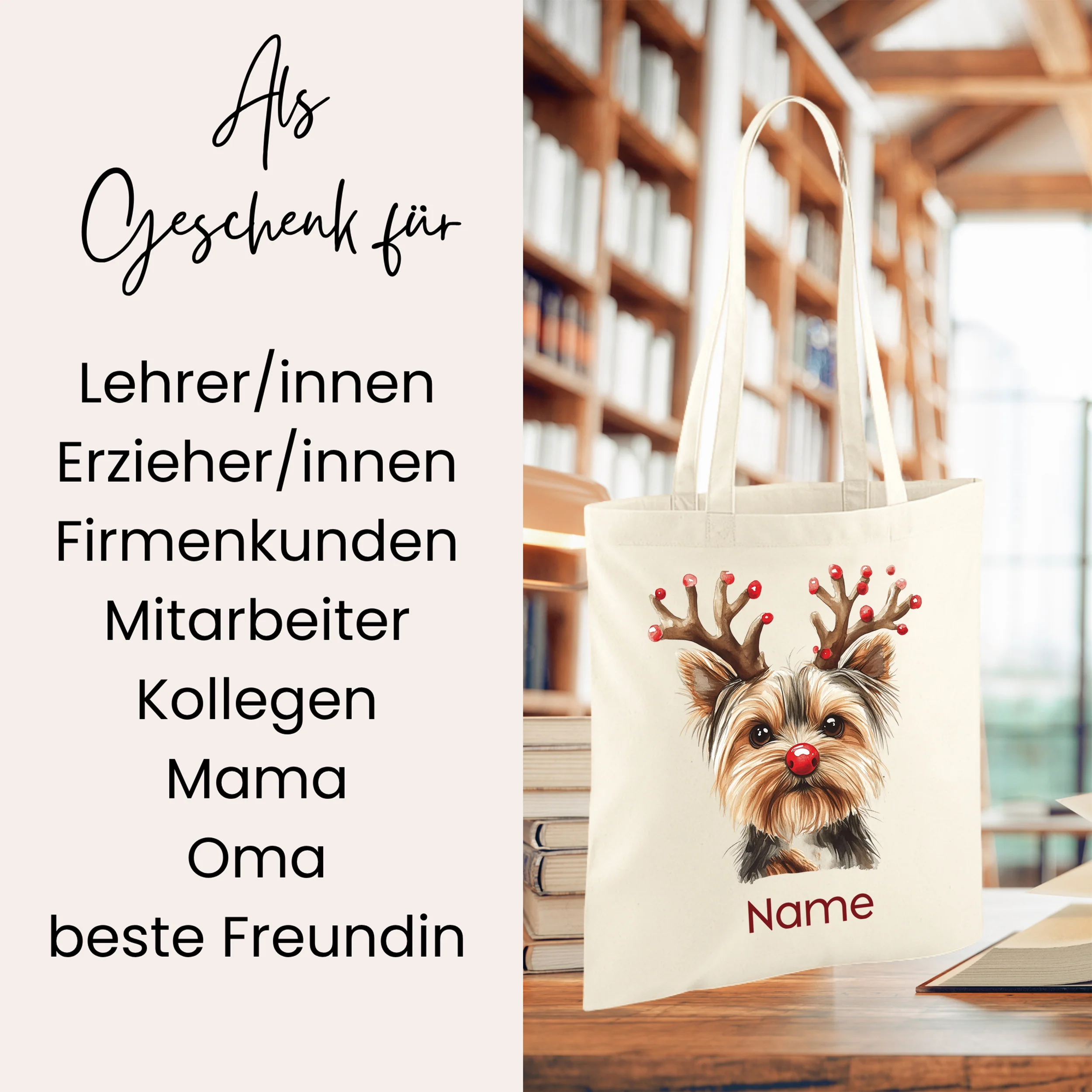 Einkaufstasche mit Hundemotiv - Der perfekte Begleiter für jeden Tag - Image 2
