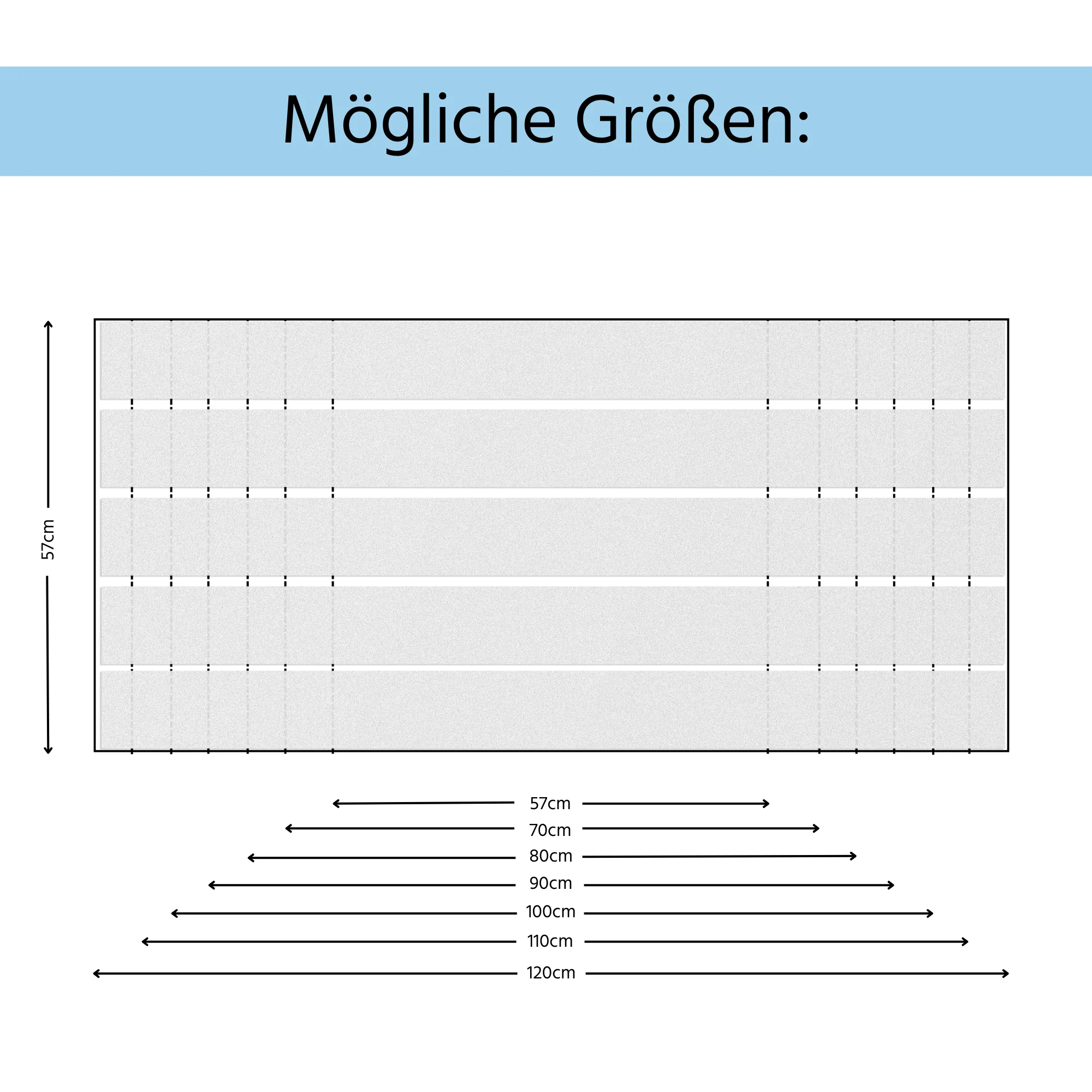 Fensterfolie Streifen - Image 3