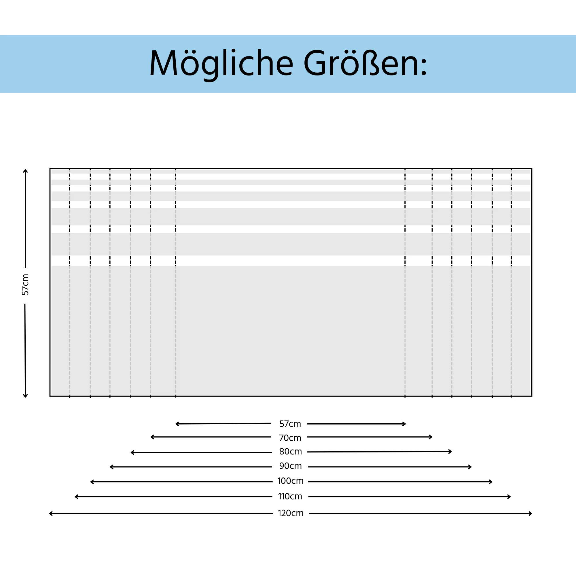 Fensterfolie Streifen - Image 4
