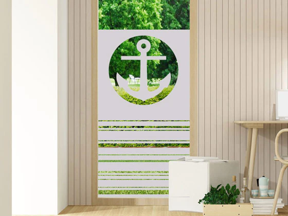Fensterfolie Anker - Für maritimen Flair in deinem Zuhause - Image 4