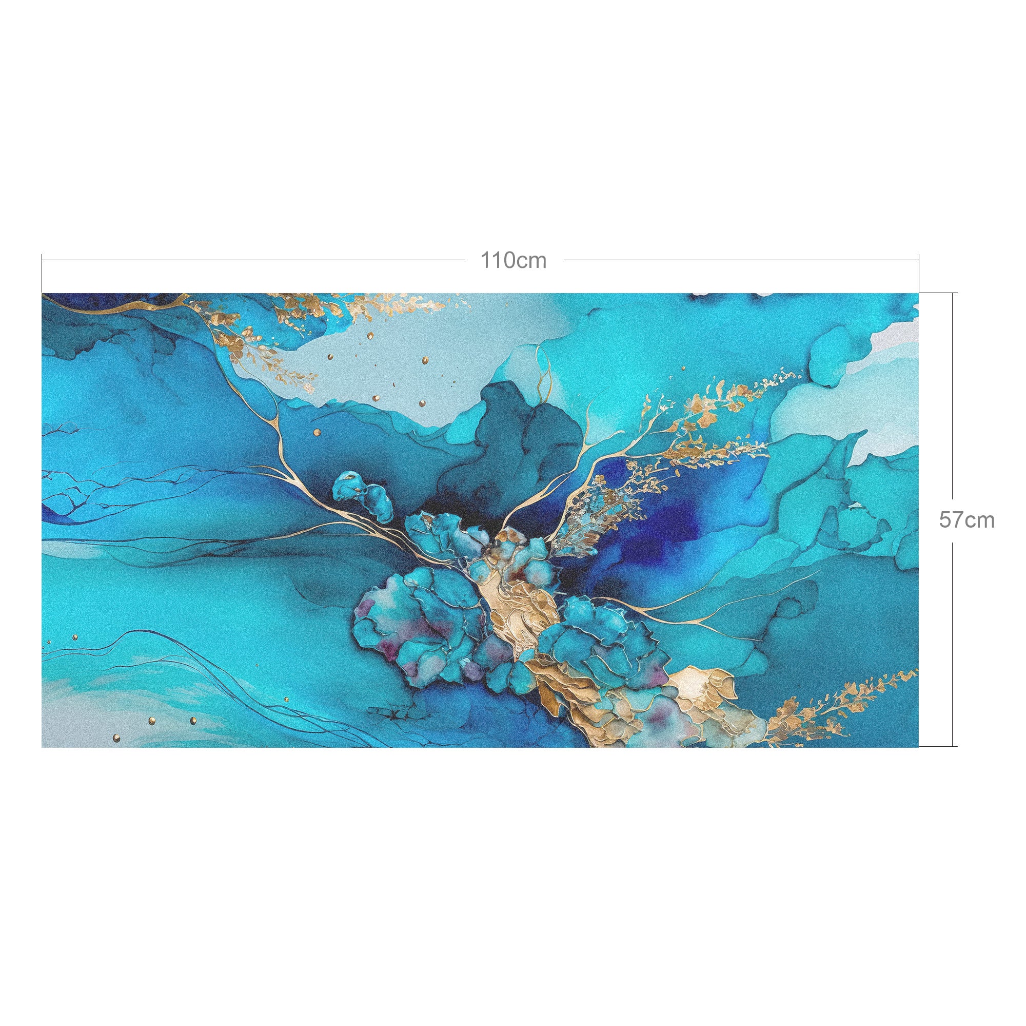 Fensterfolie Aquamarin - Image 3