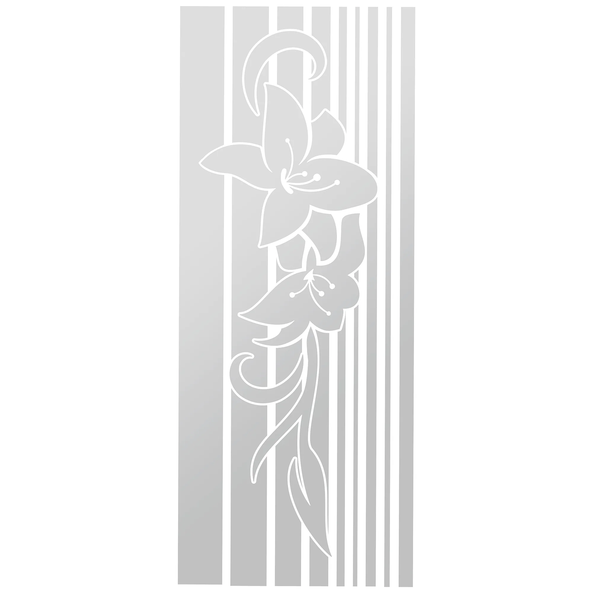 Fensterfolie mit Blumenmotiv - Image 3
