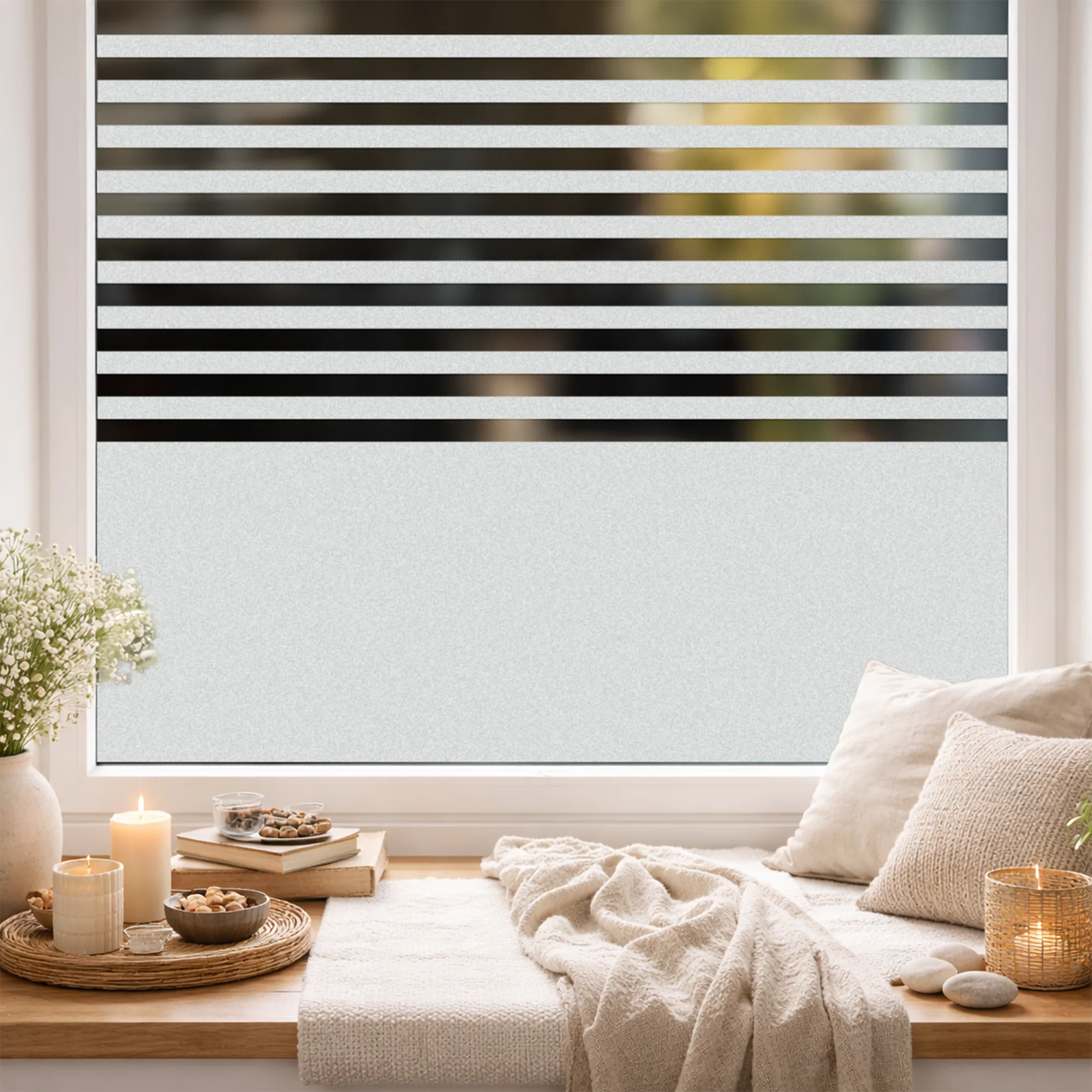 Fensterfolie mit Streifenmotiv - Image 5
