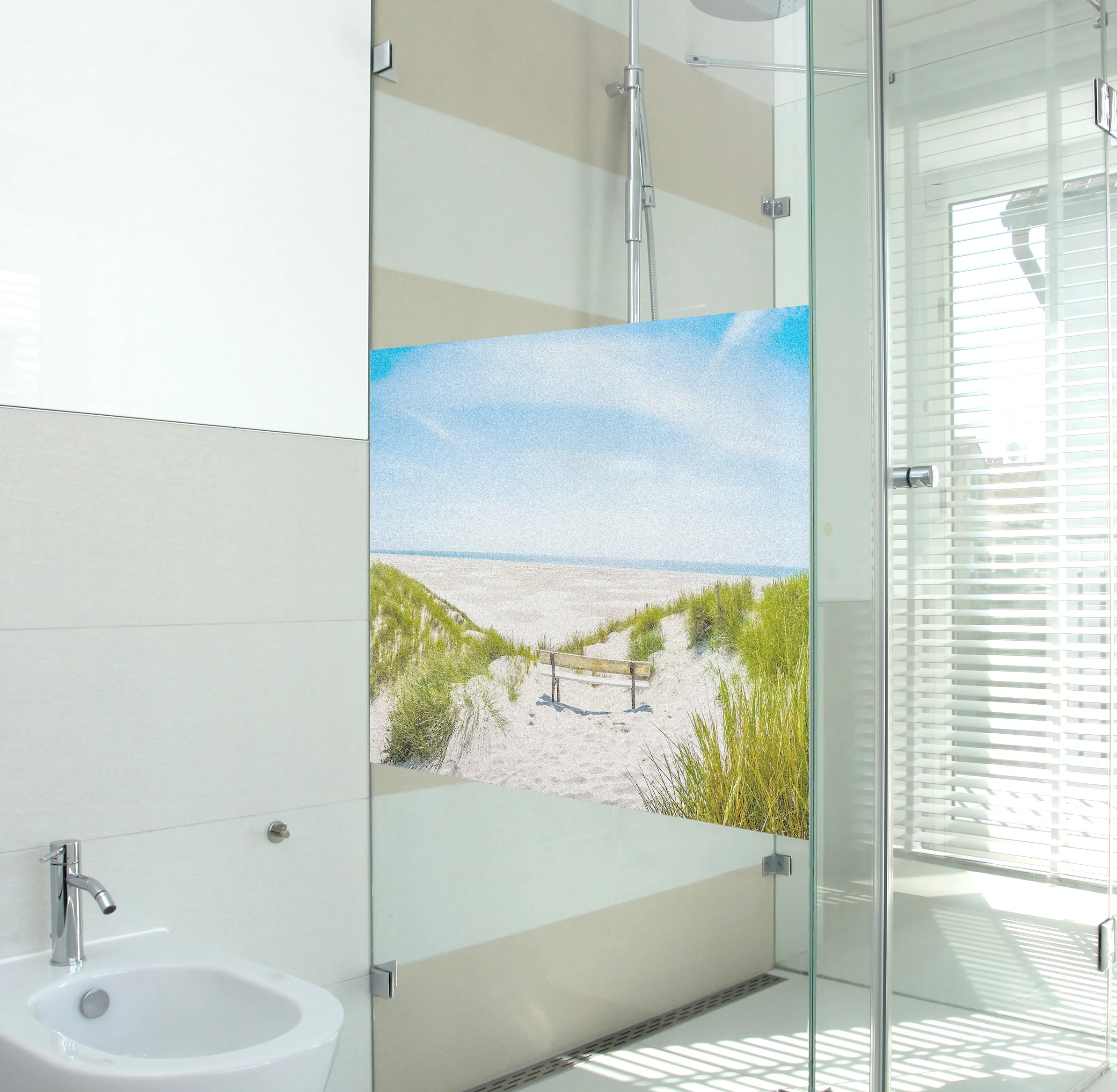 Fensterfolie Strand - Image 4