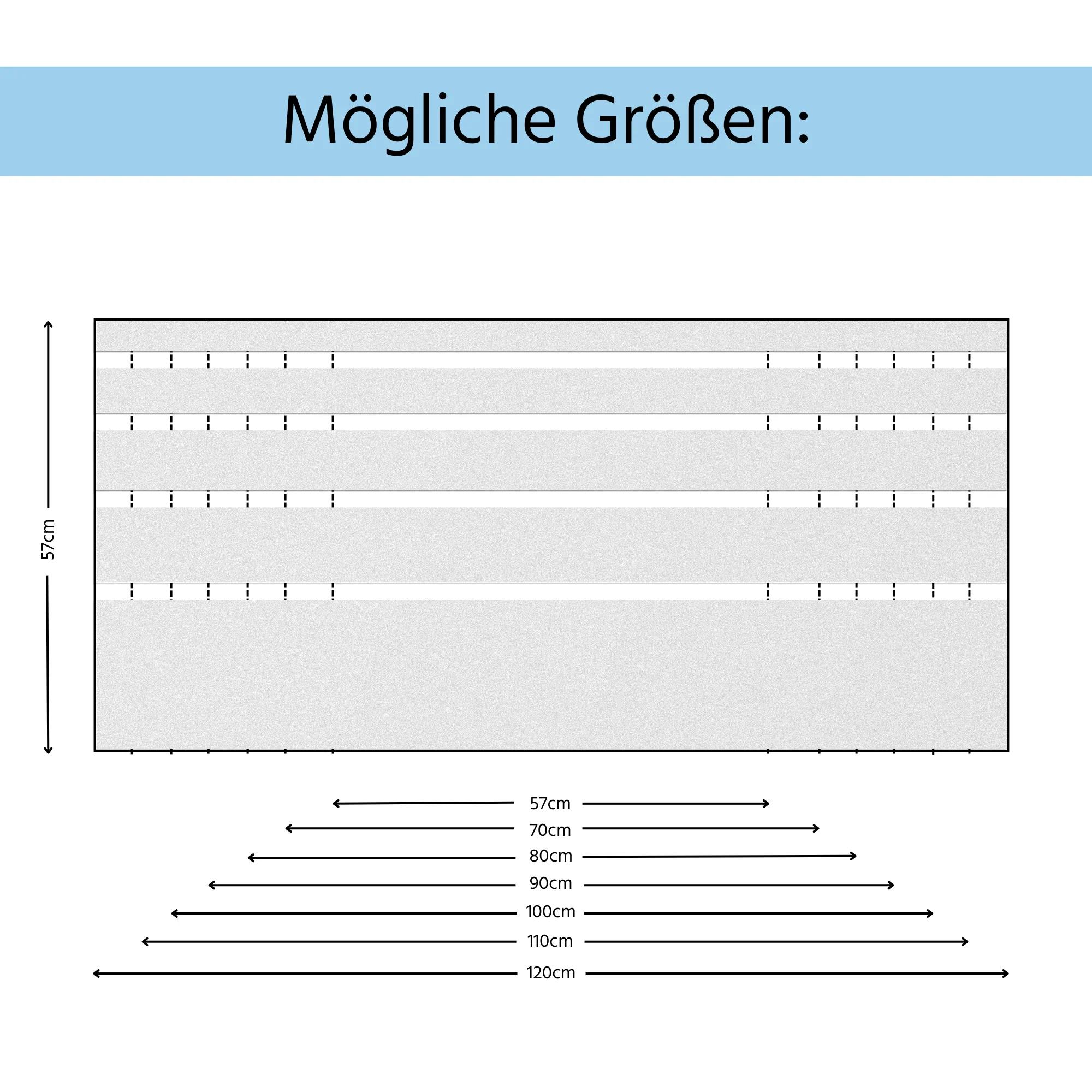 Fensterfolie Streifen - Image 7