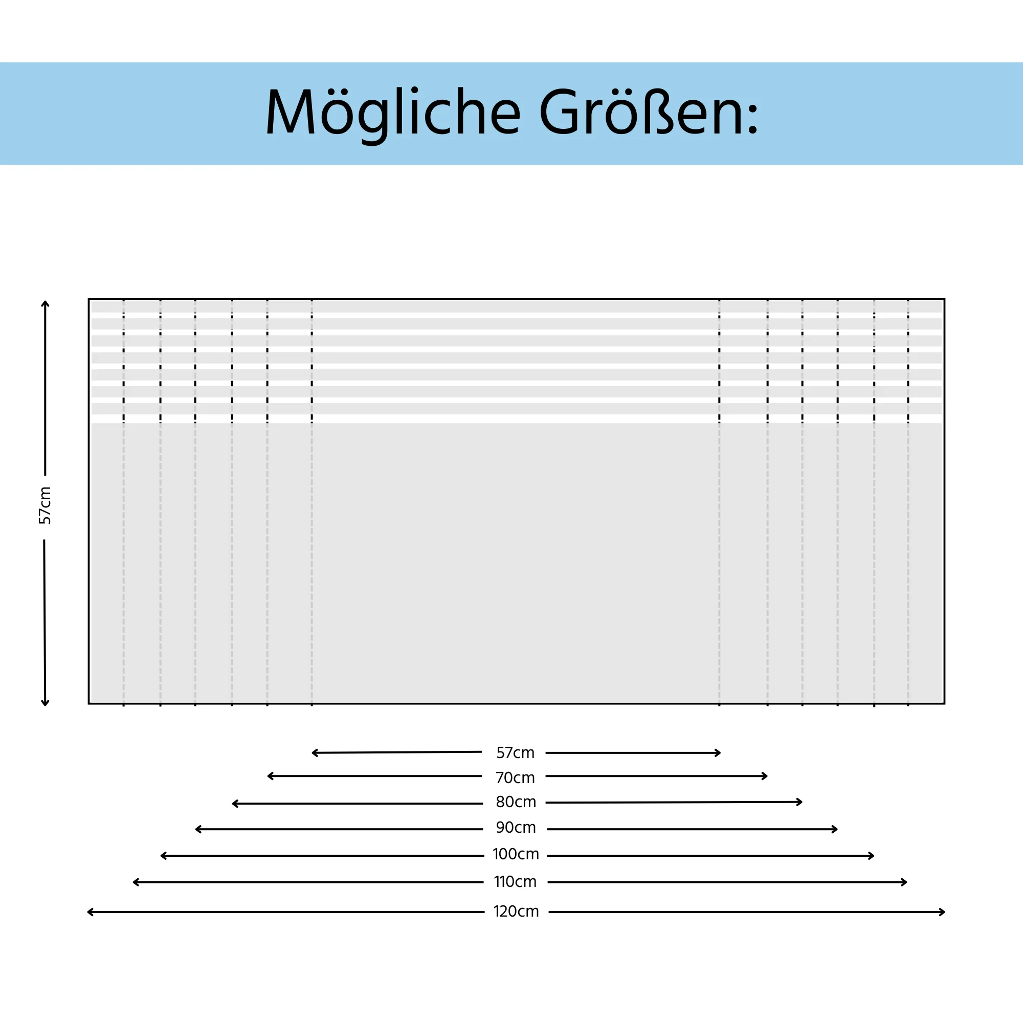 Fensterfolie Streifen - Image 3