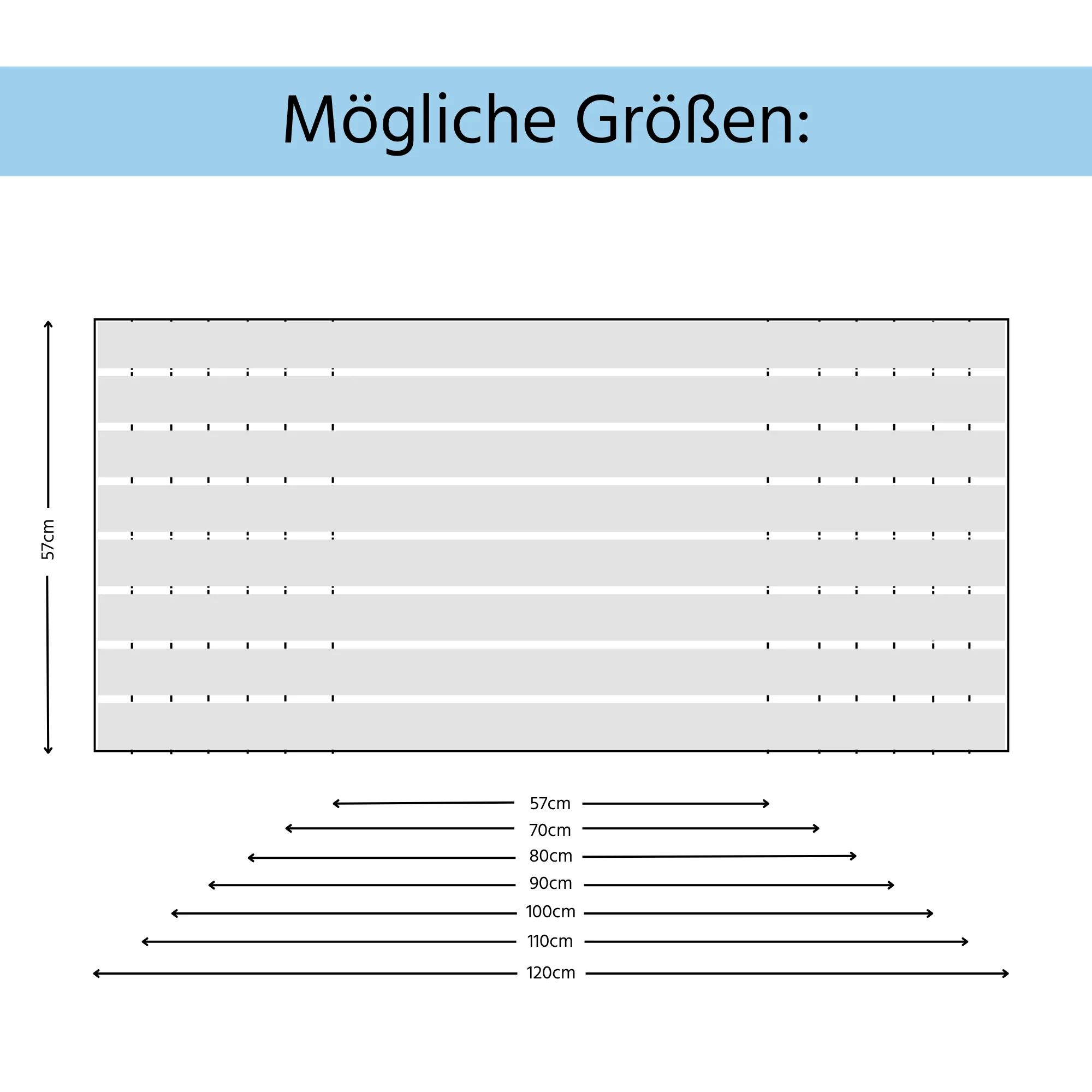 Fensterfolie Streifen - Image 2