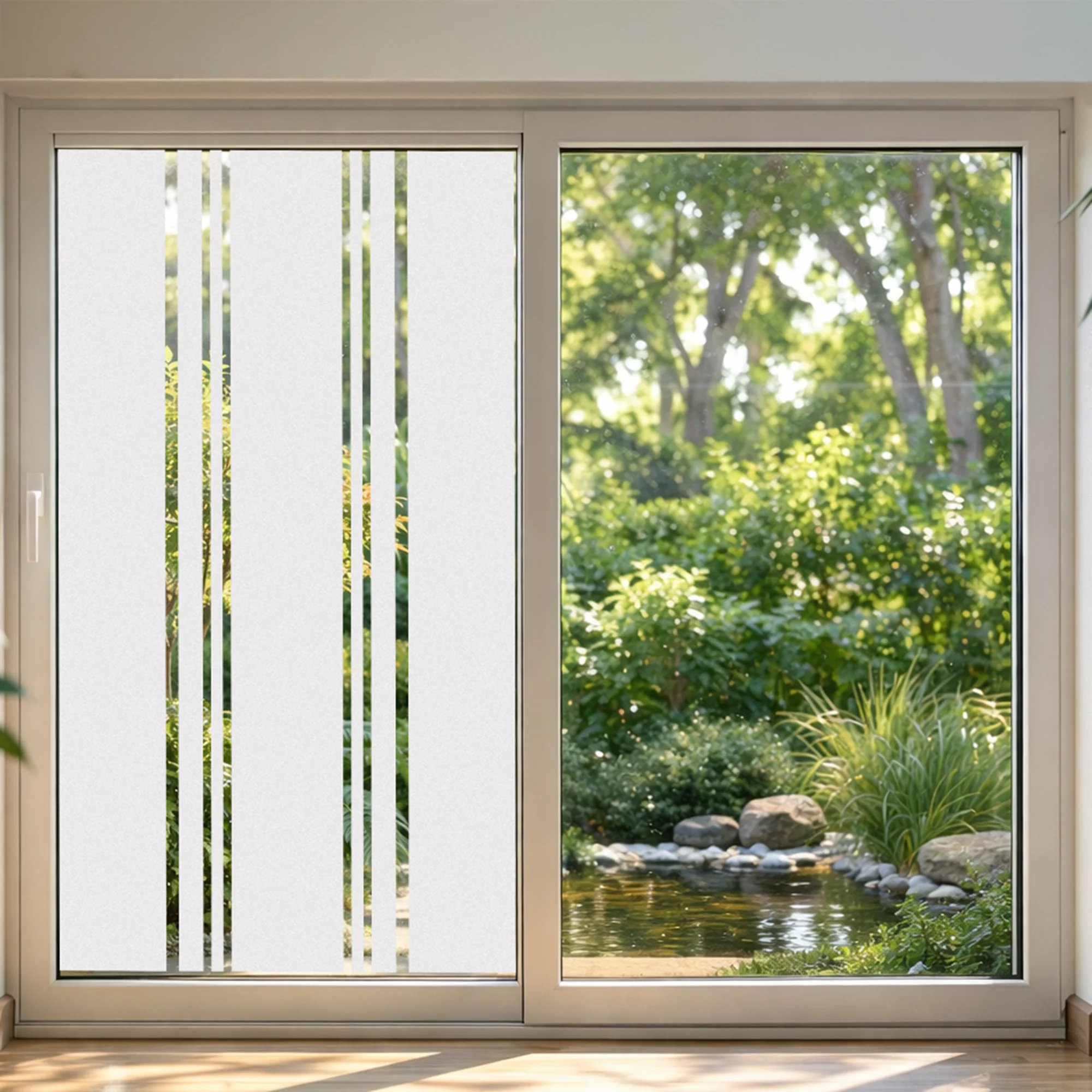 Fensterfolie mit Streifen Vertikal - Image 3