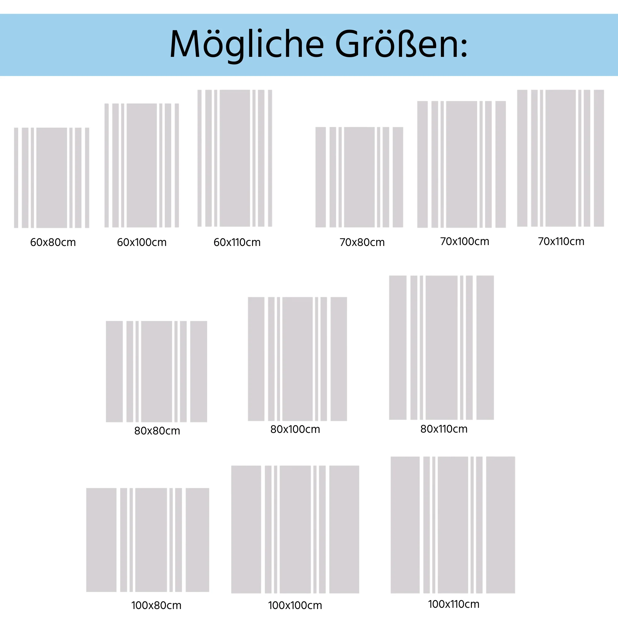 Fensterfolie mit Streifen Vertikal - Image 4