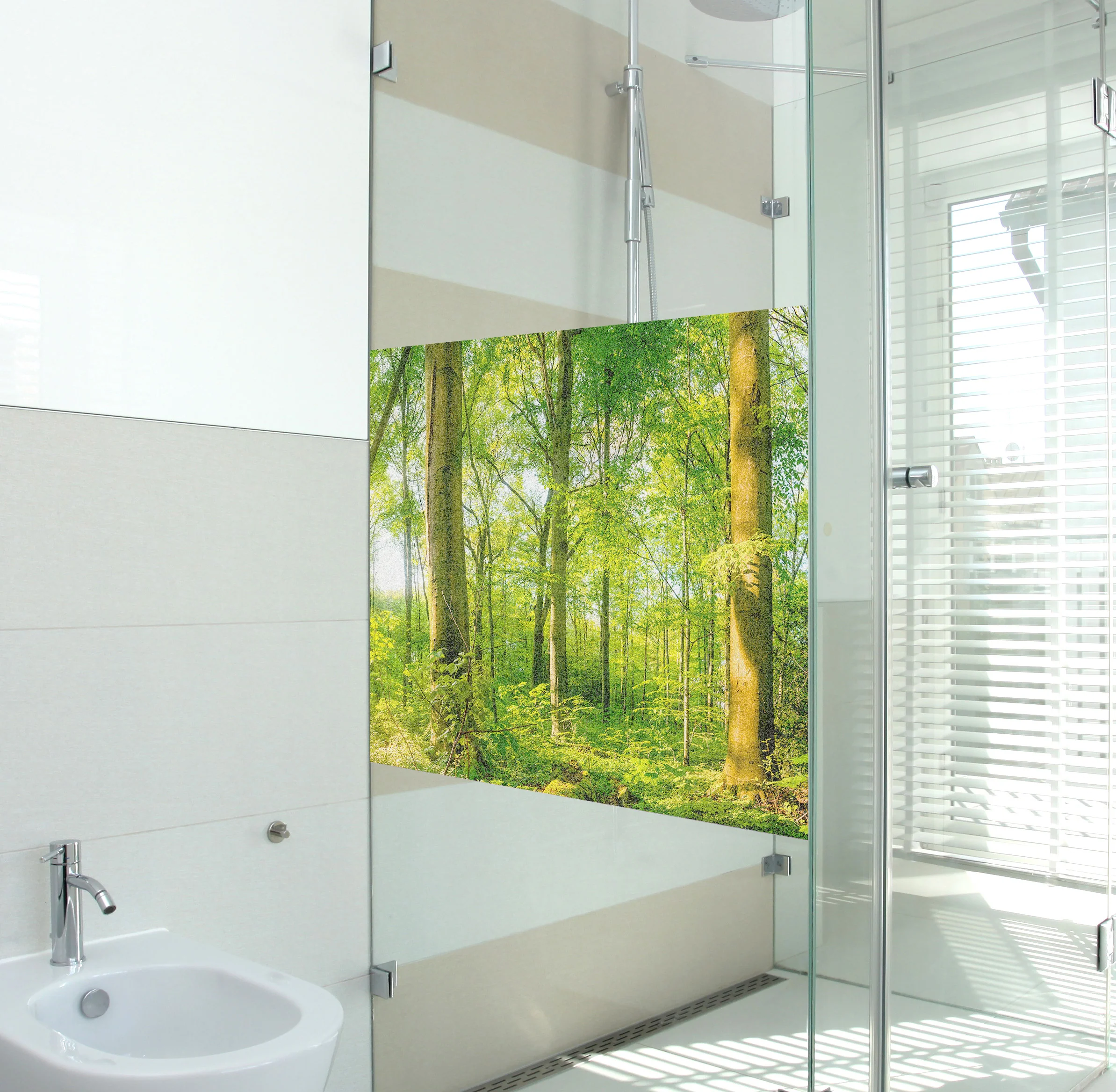 Fensterfolie Waldlandschaft - Image 5