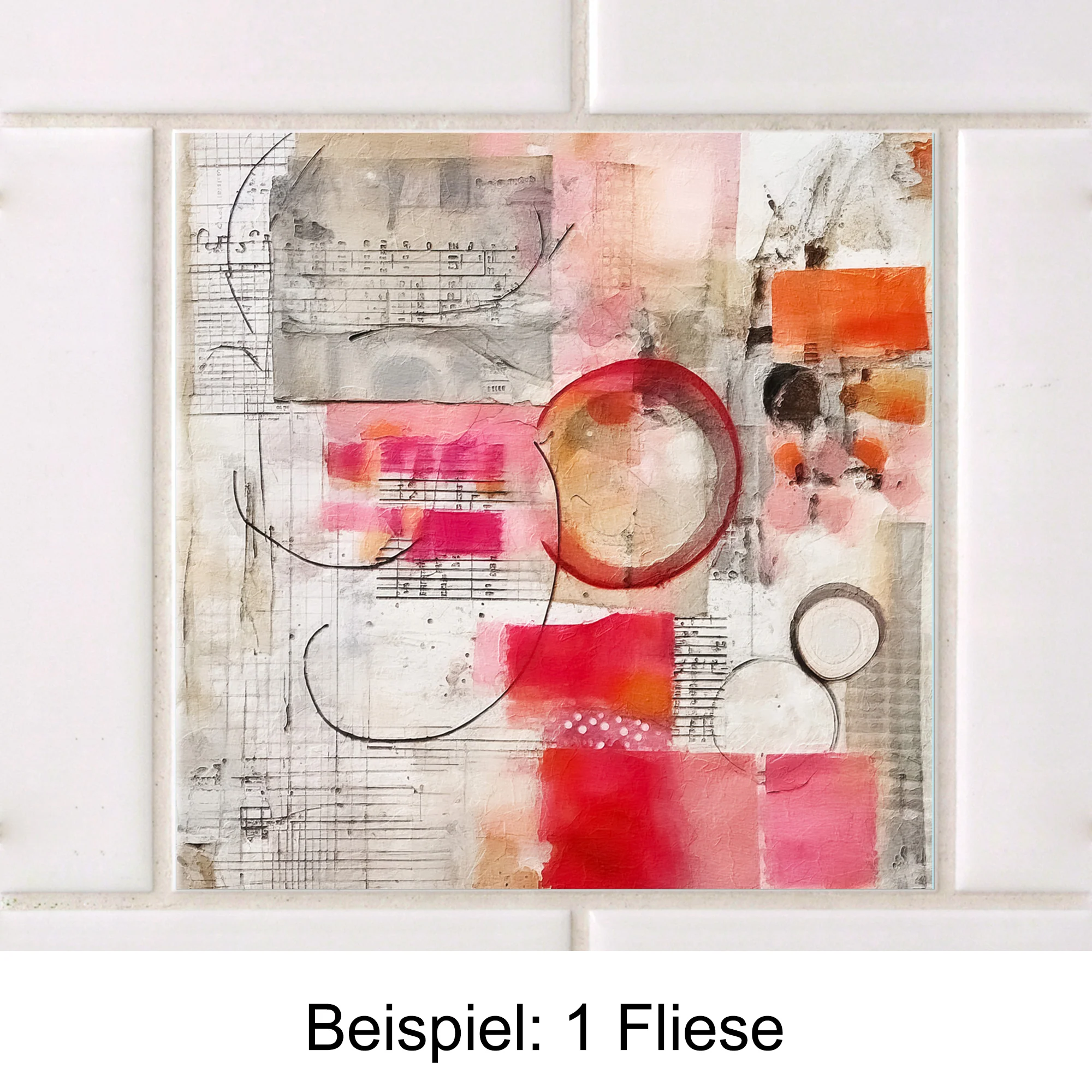 Fliesenaufkleber Abstrakt - Image 3