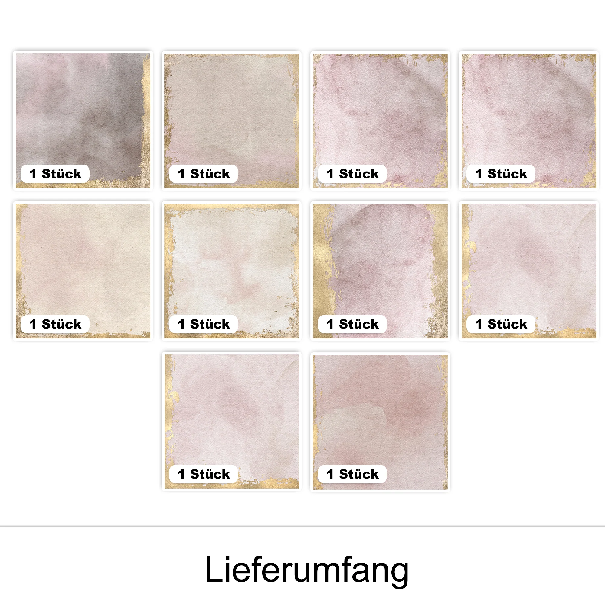 Fliesenaufkleber Aquarell-Motiv - Image 2